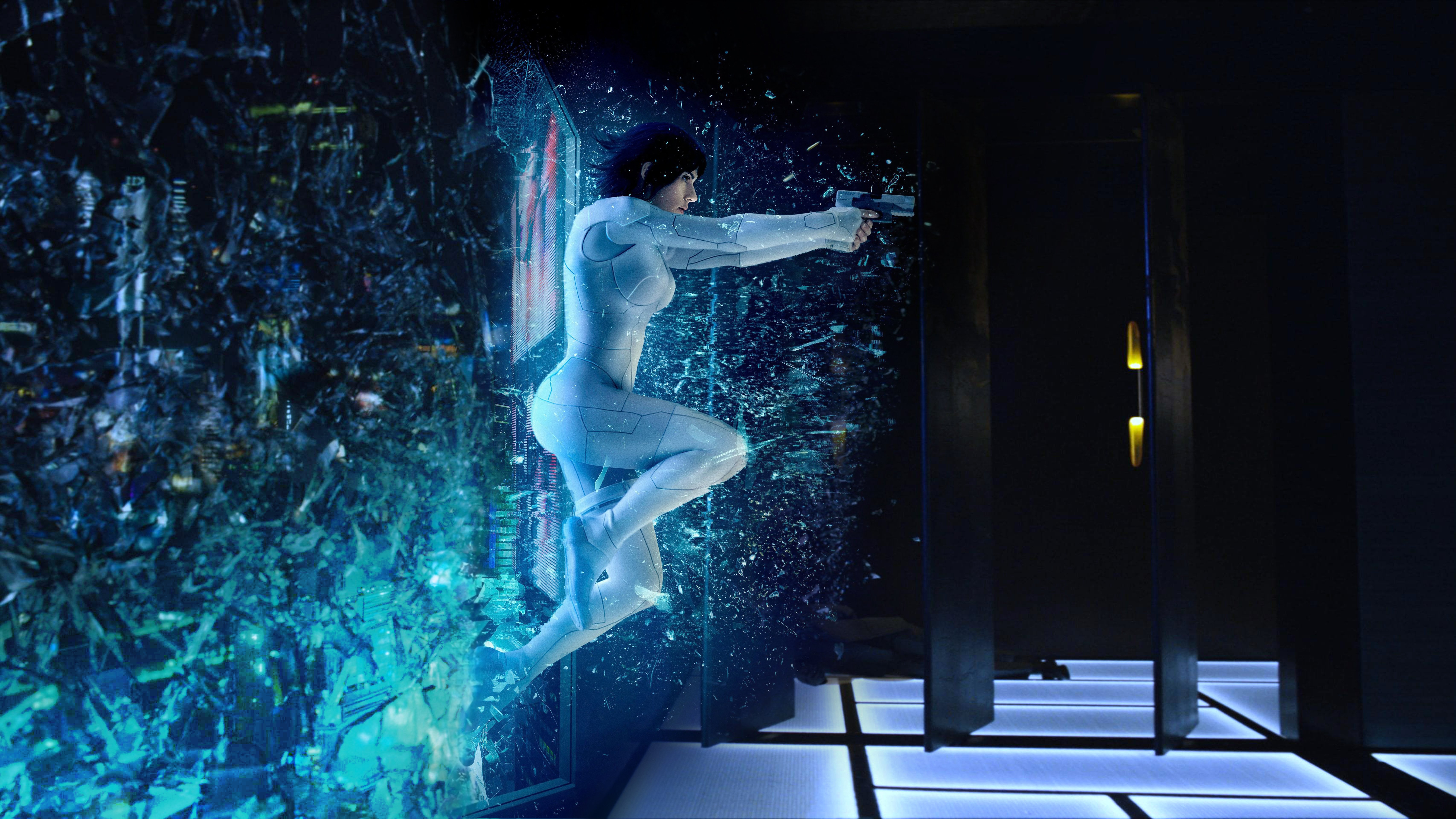 Motoko Kusanagi from Ghost in the Shell HD Wallpaper