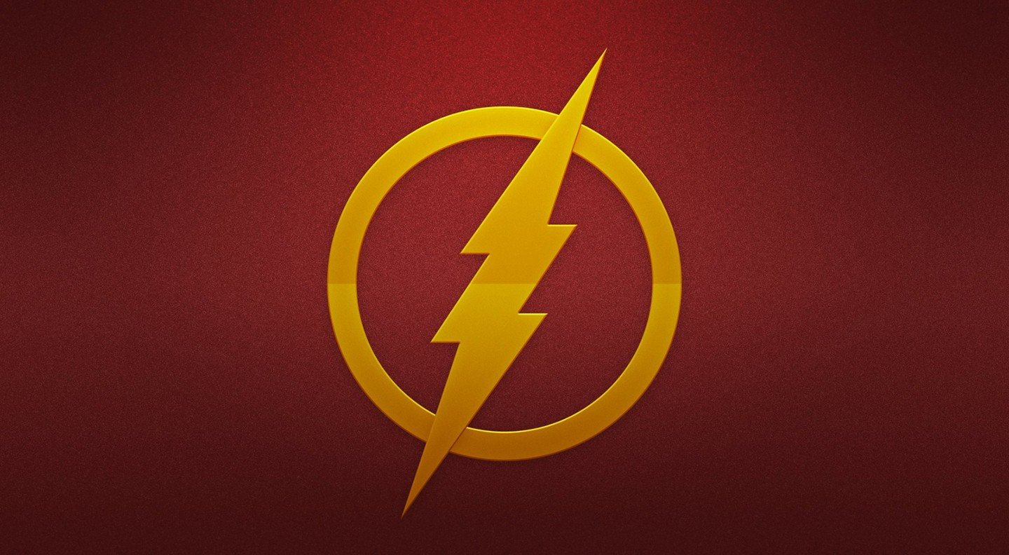 The Flash logo from DC Comics HD Wallpaper