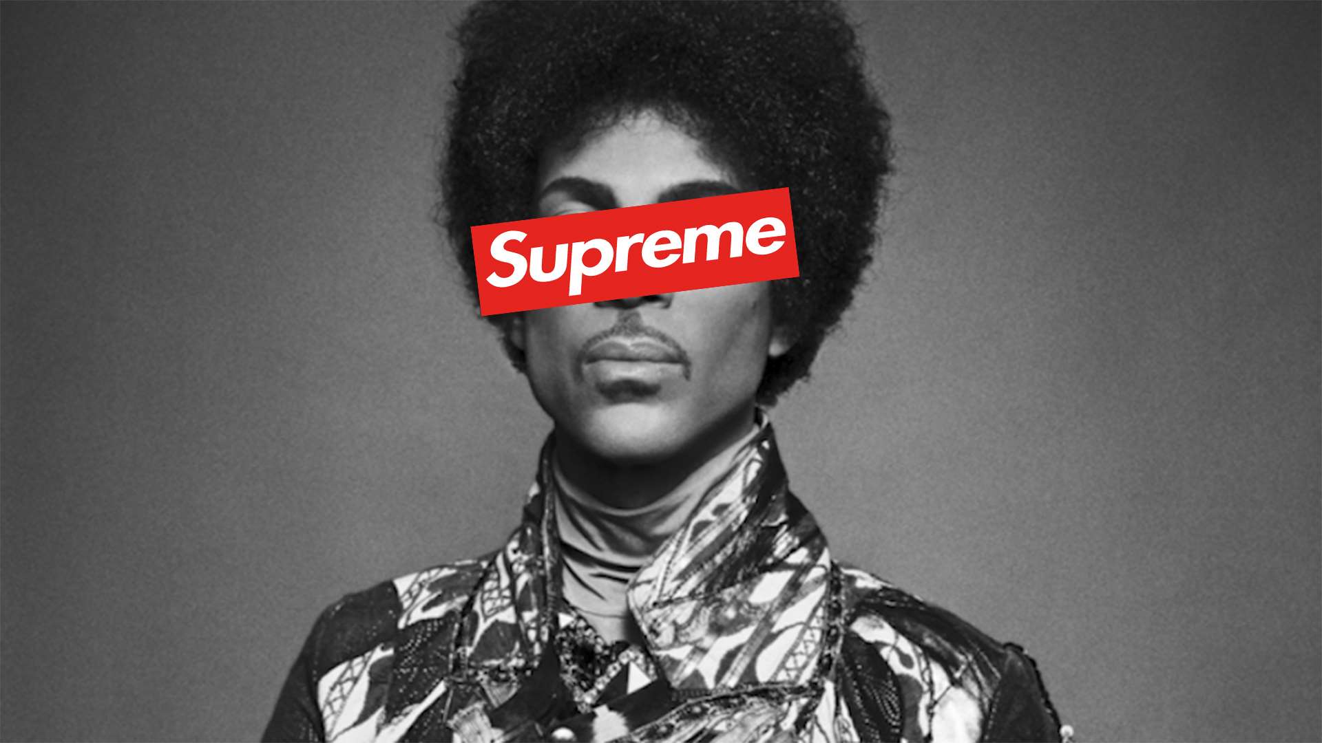 Prince with Supreme logo HD Wallpaper