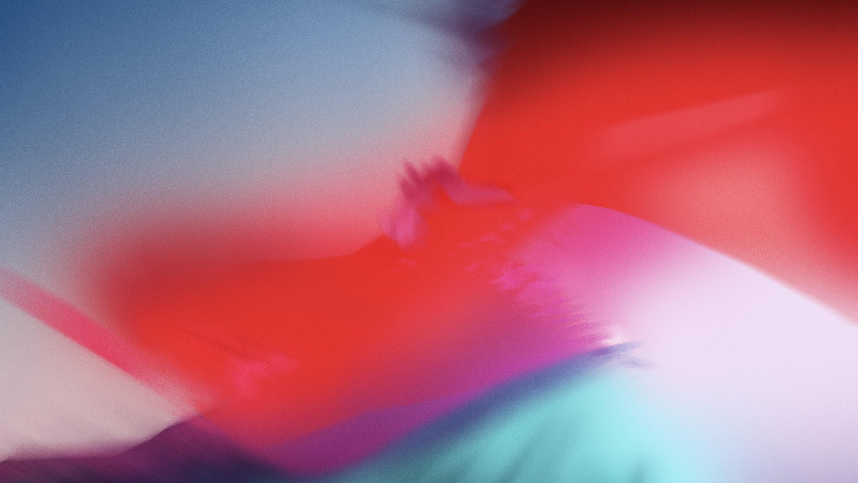 Abstract Red and Blue Swirls HD Wallpaper
