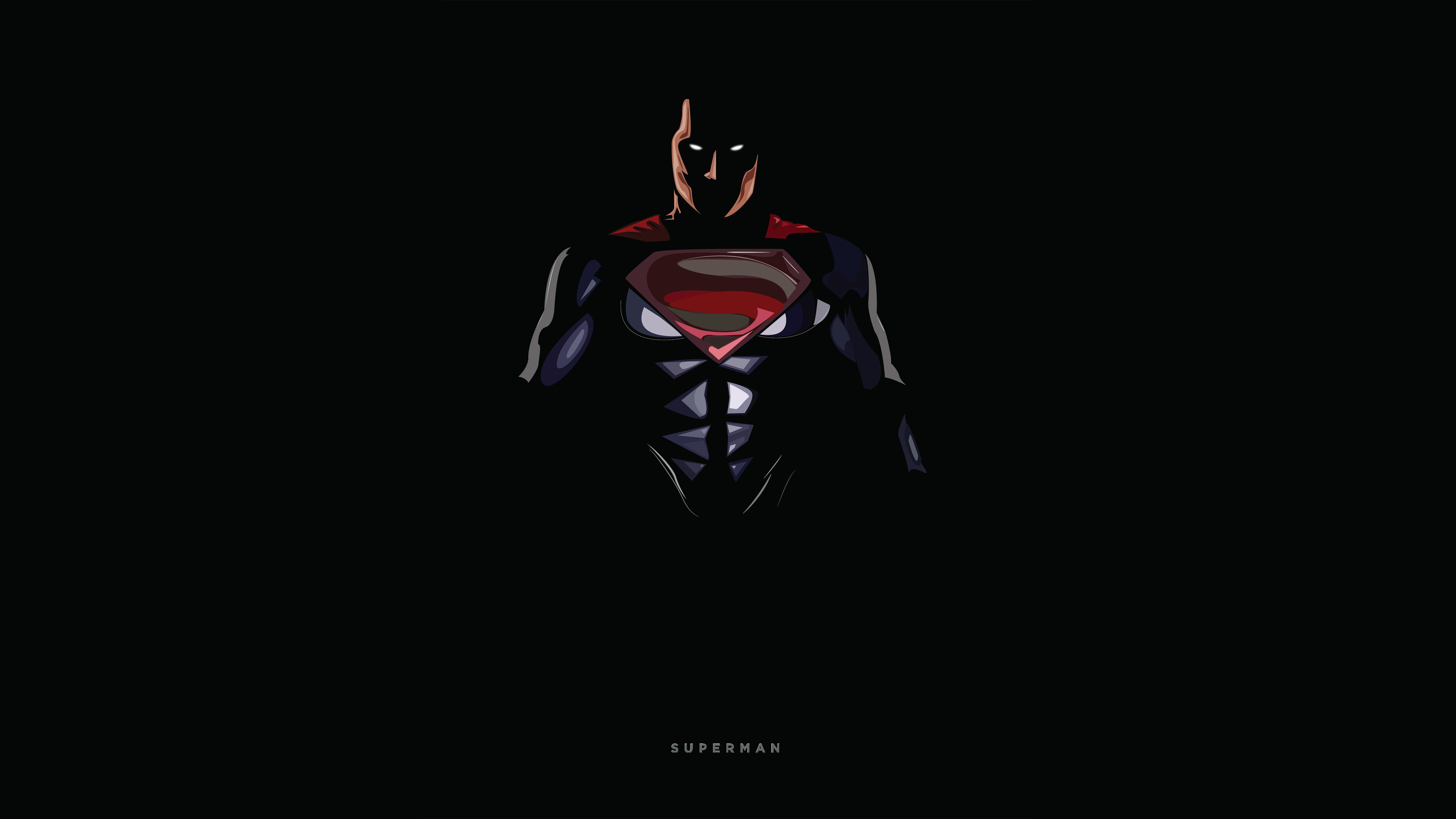 Superman minimalist artwork HD Wallpaper