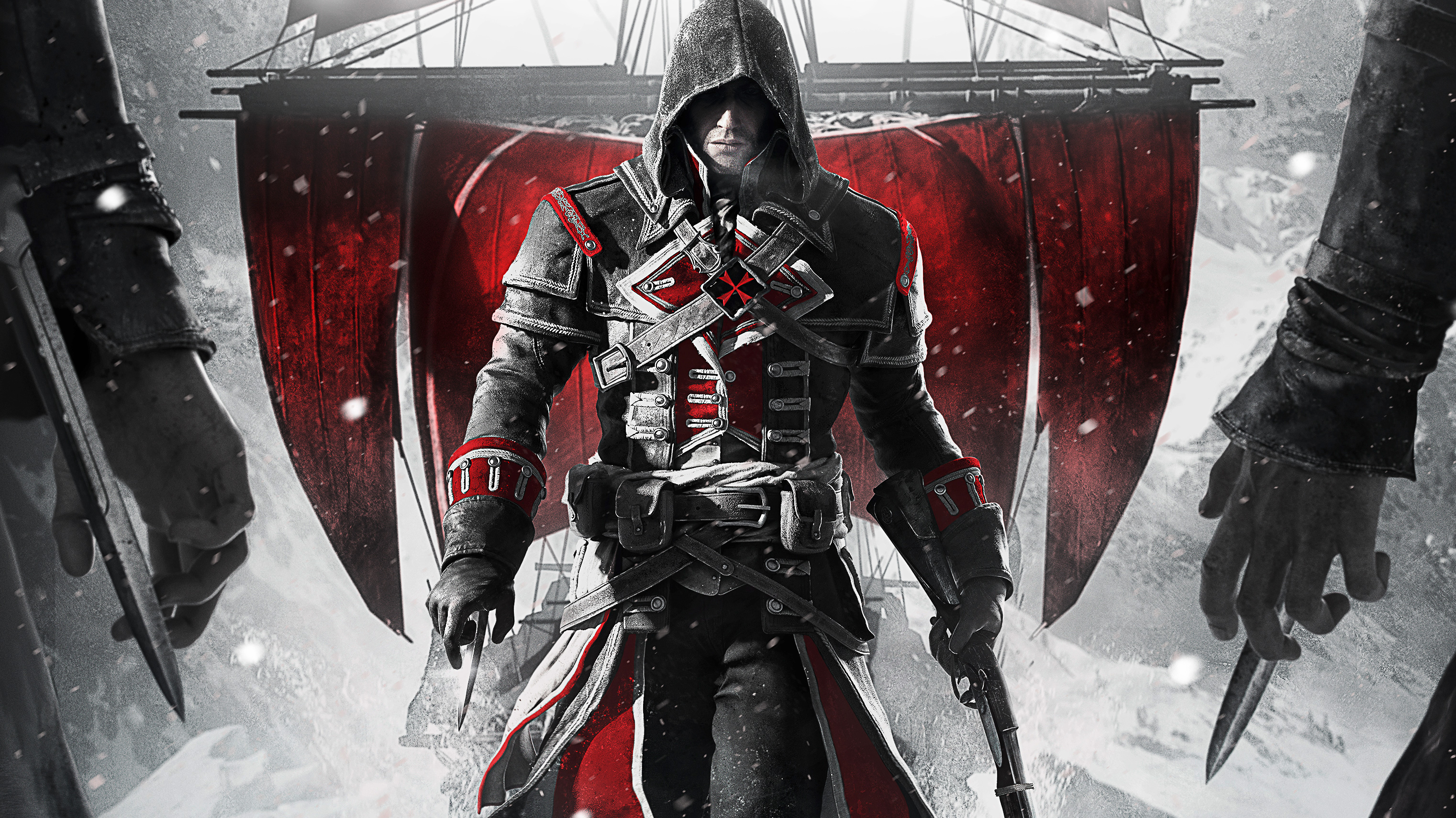 Shay Patrick Cormac from Assassin's Creed Rogue HD Wallpaper