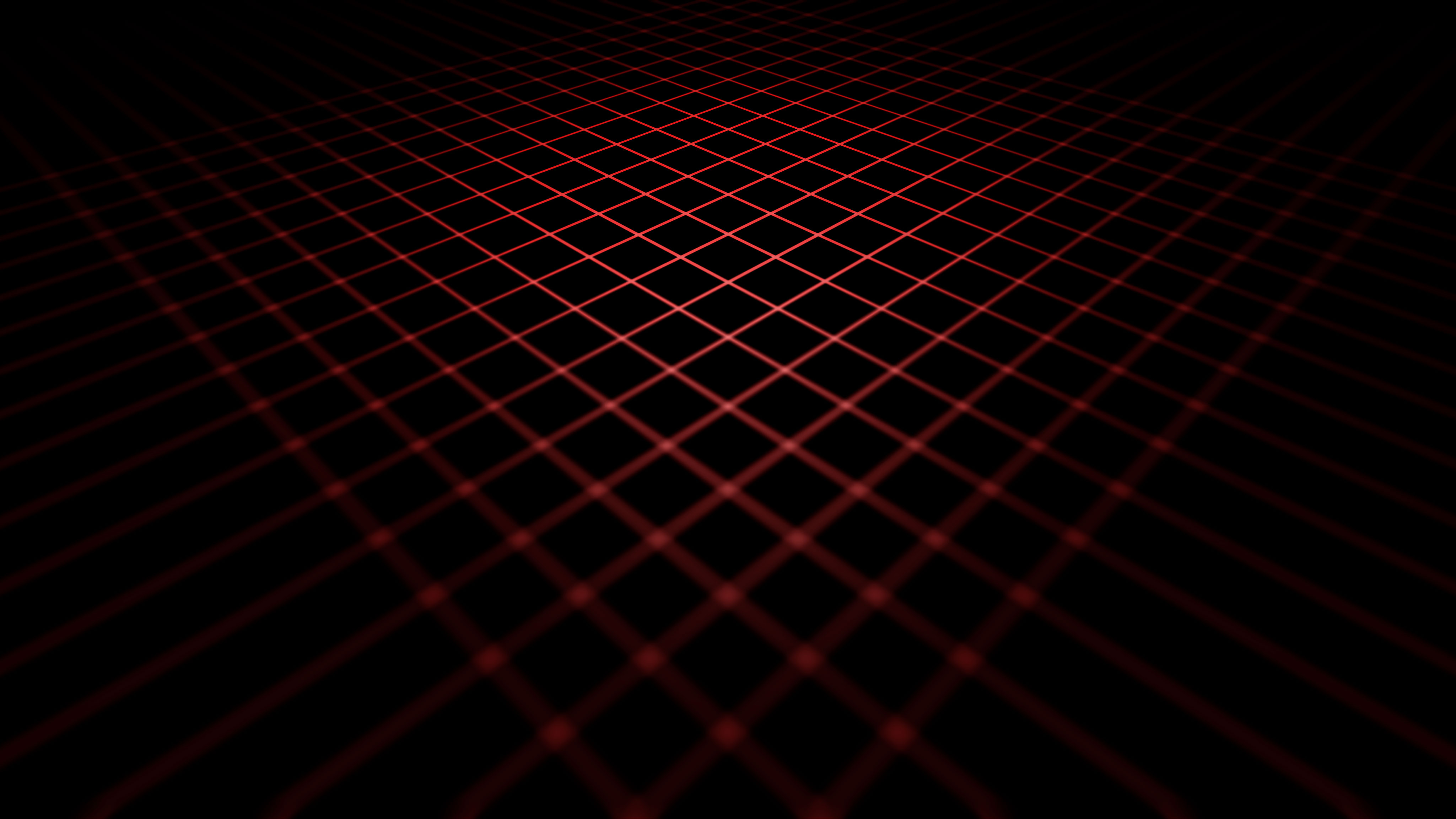 Red Grid Abstract 4K HD Wallpaper
