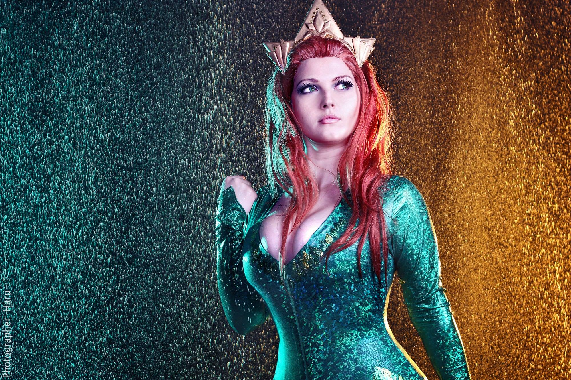 Mera from Aquaman cosplay HD Wallpaper