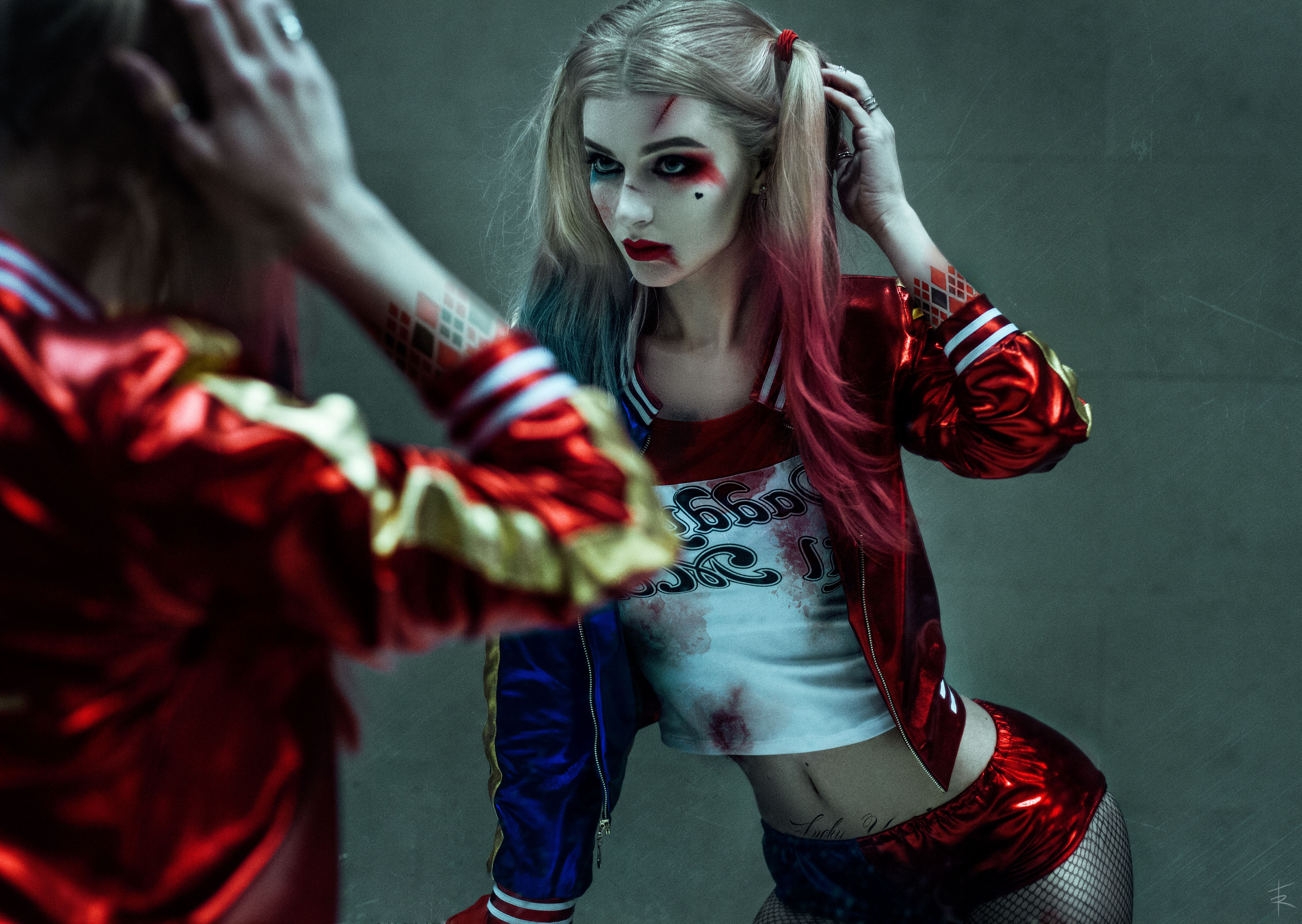 Harley Quinn from Suicide Squad Cosplay HD Wallpaper