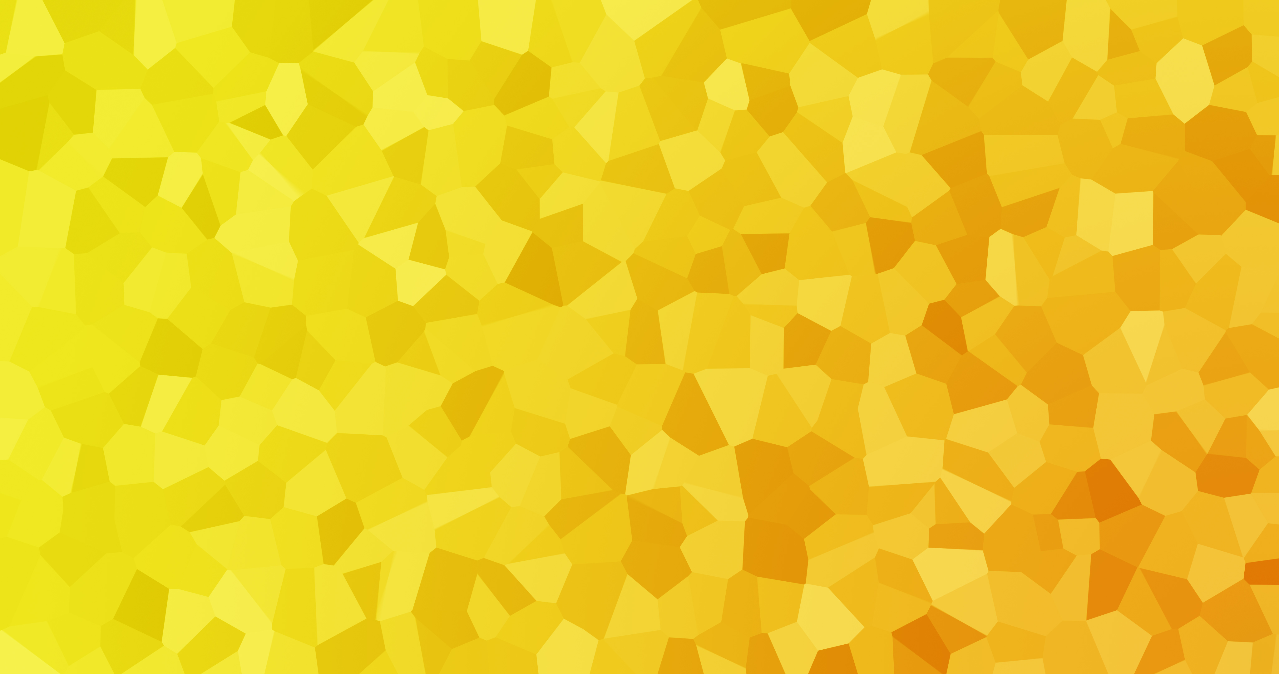 Yellow and orange abstract geometric gradient HD Wallpaper