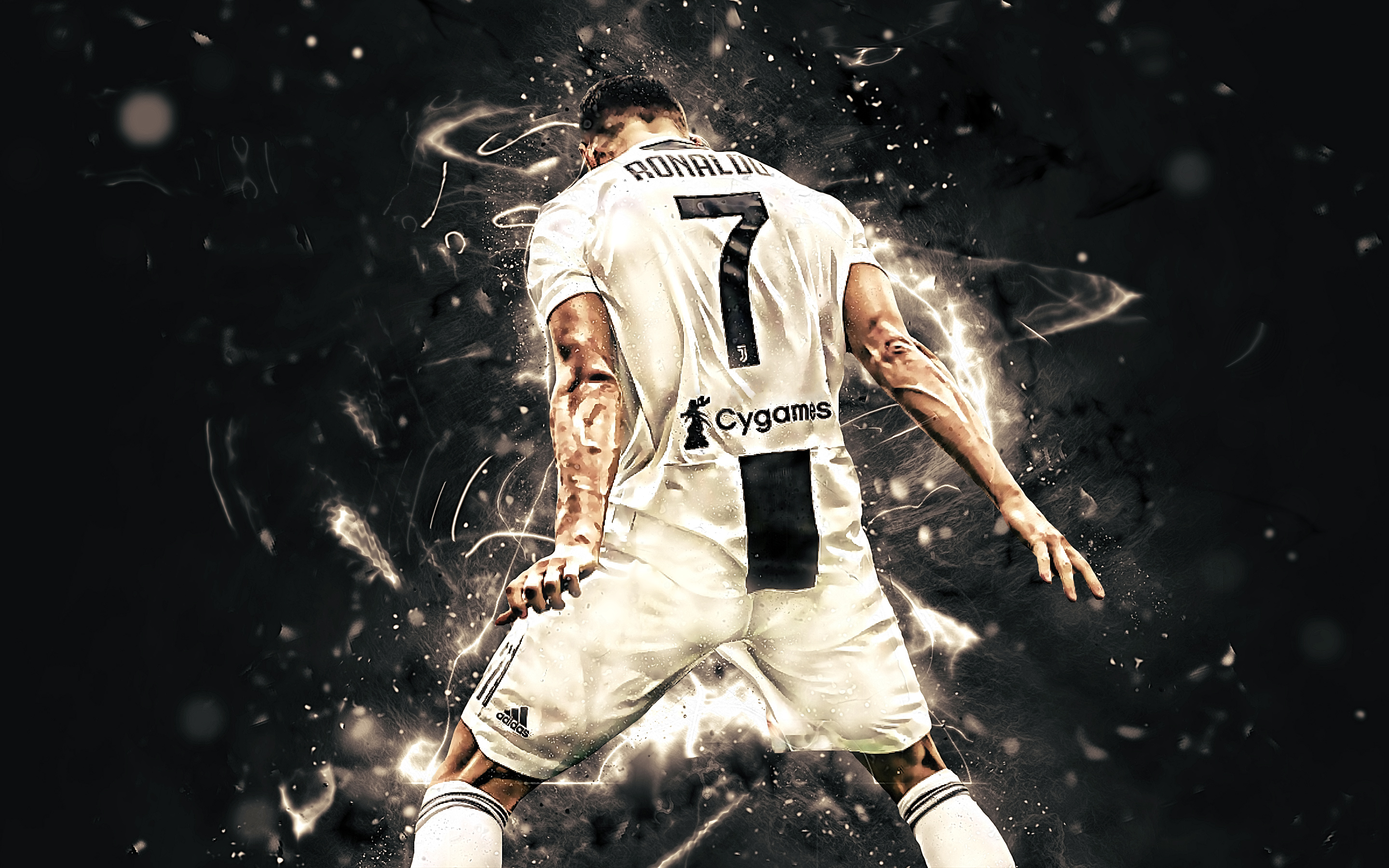 Cristiano Ronaldo Juventus Celebration HD Wallpaper