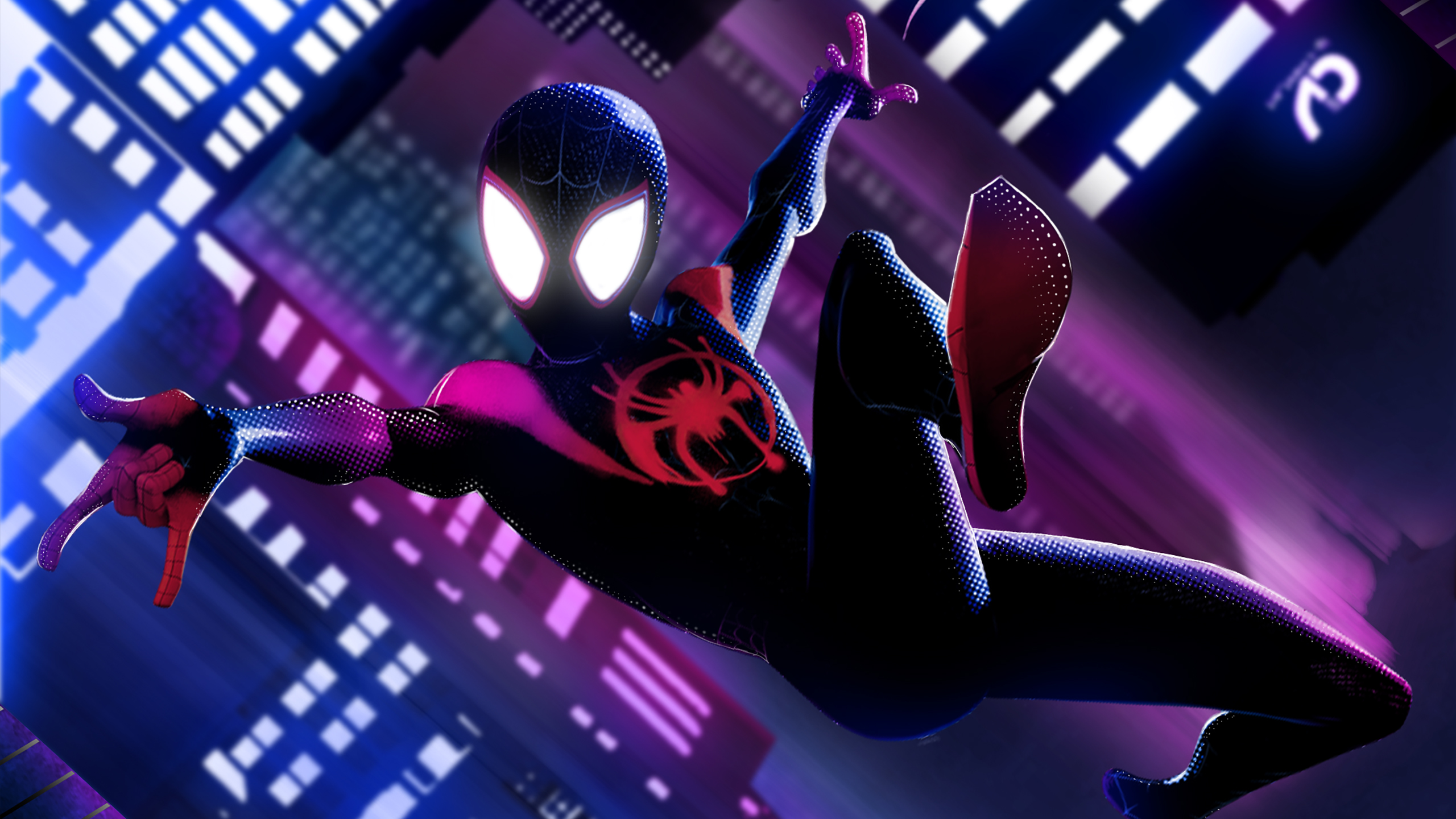 Miles Morales from Spider-Man: Into The Spider-Verse HD Wallpaper