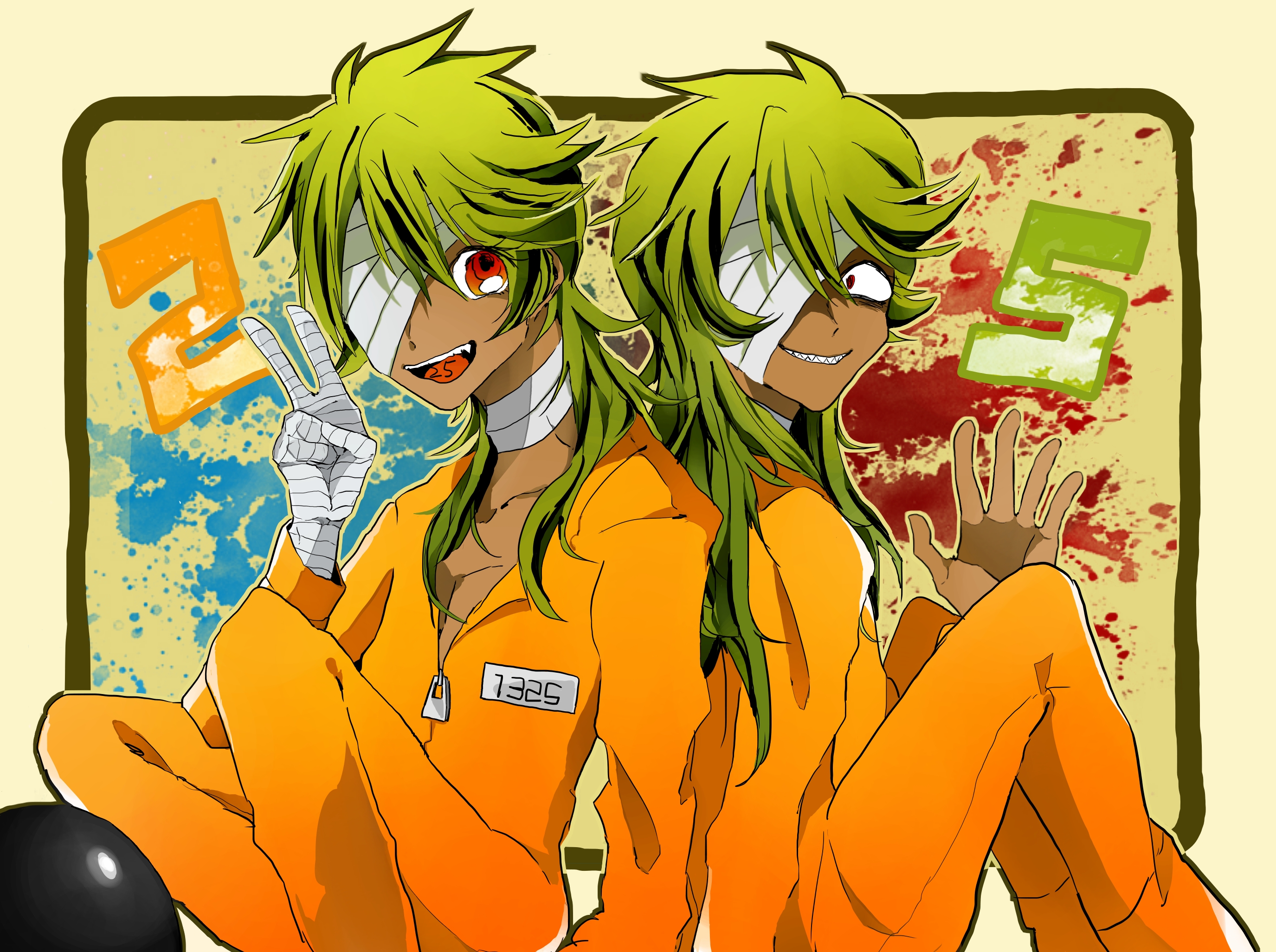 Nico from Nanbaka HD Wallpaper