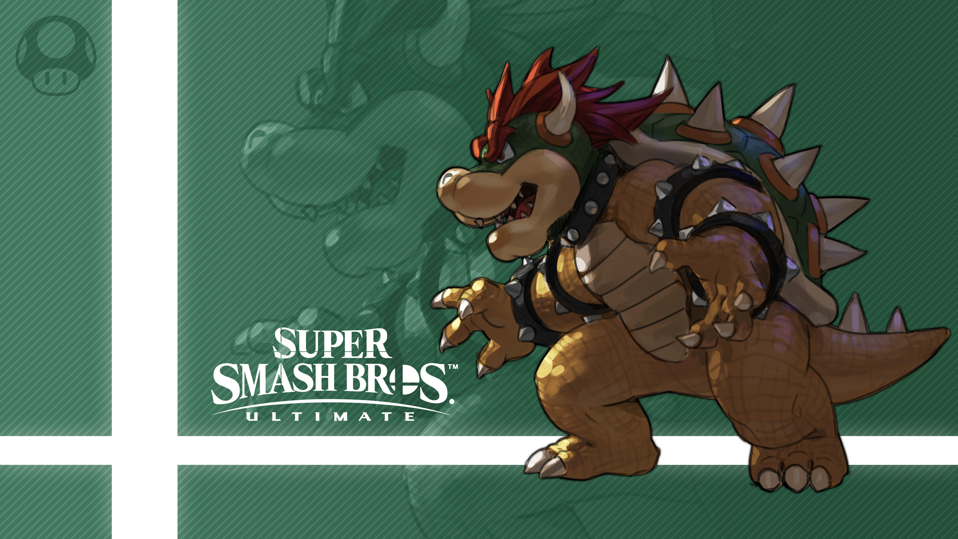 Bowser from Super Smash Bros. Ultimate HD Wallpaper