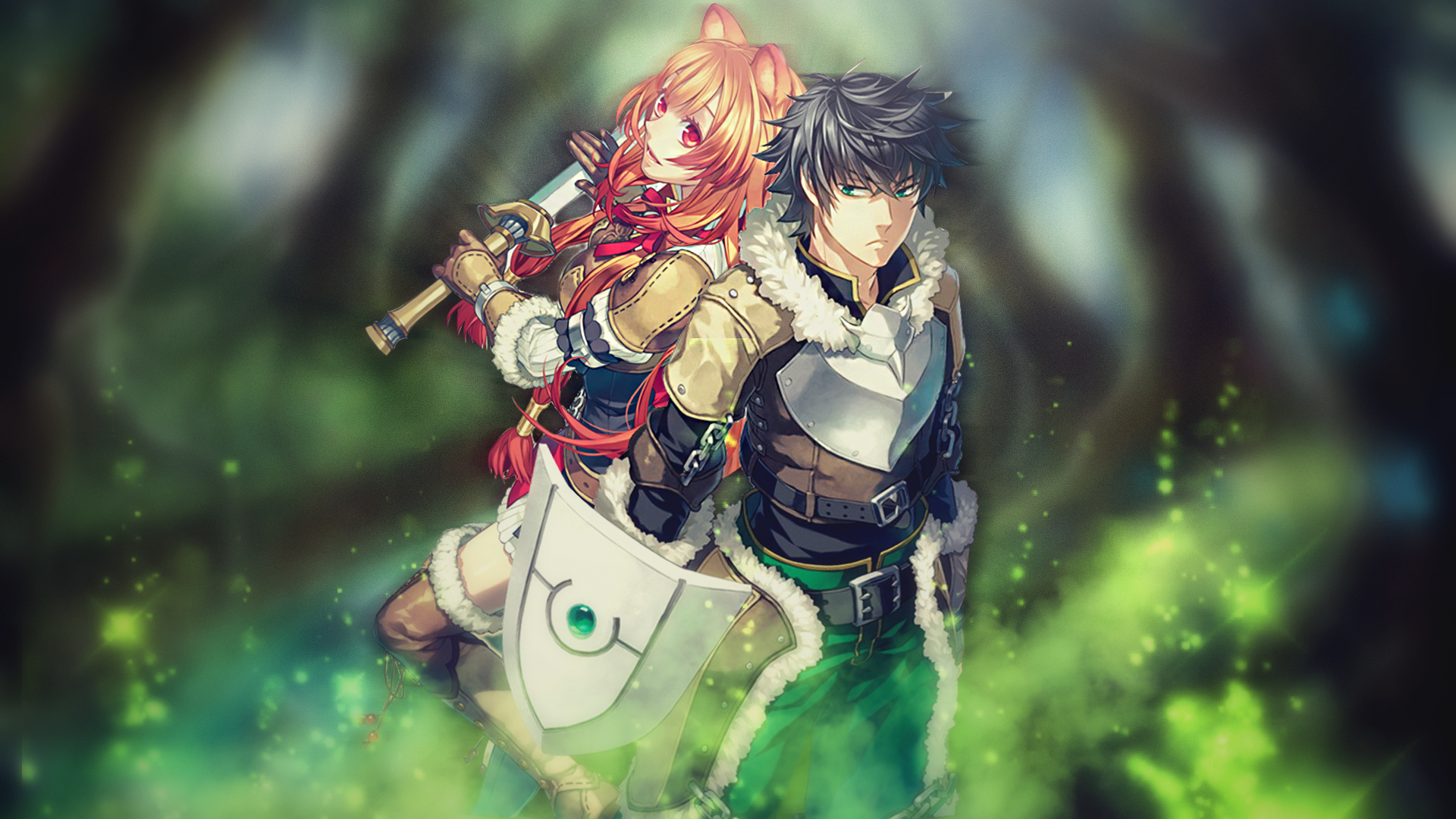Raphtalia and Naofumi from The Rising of the Shield Hero HD Wallpaper