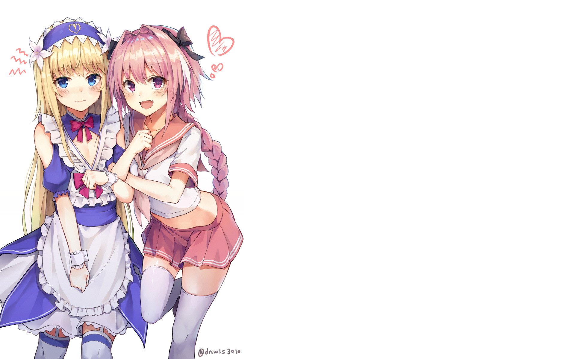 Astolfo and Chevalier d'Eon from Fate/Apocrypha HD Wallpaper