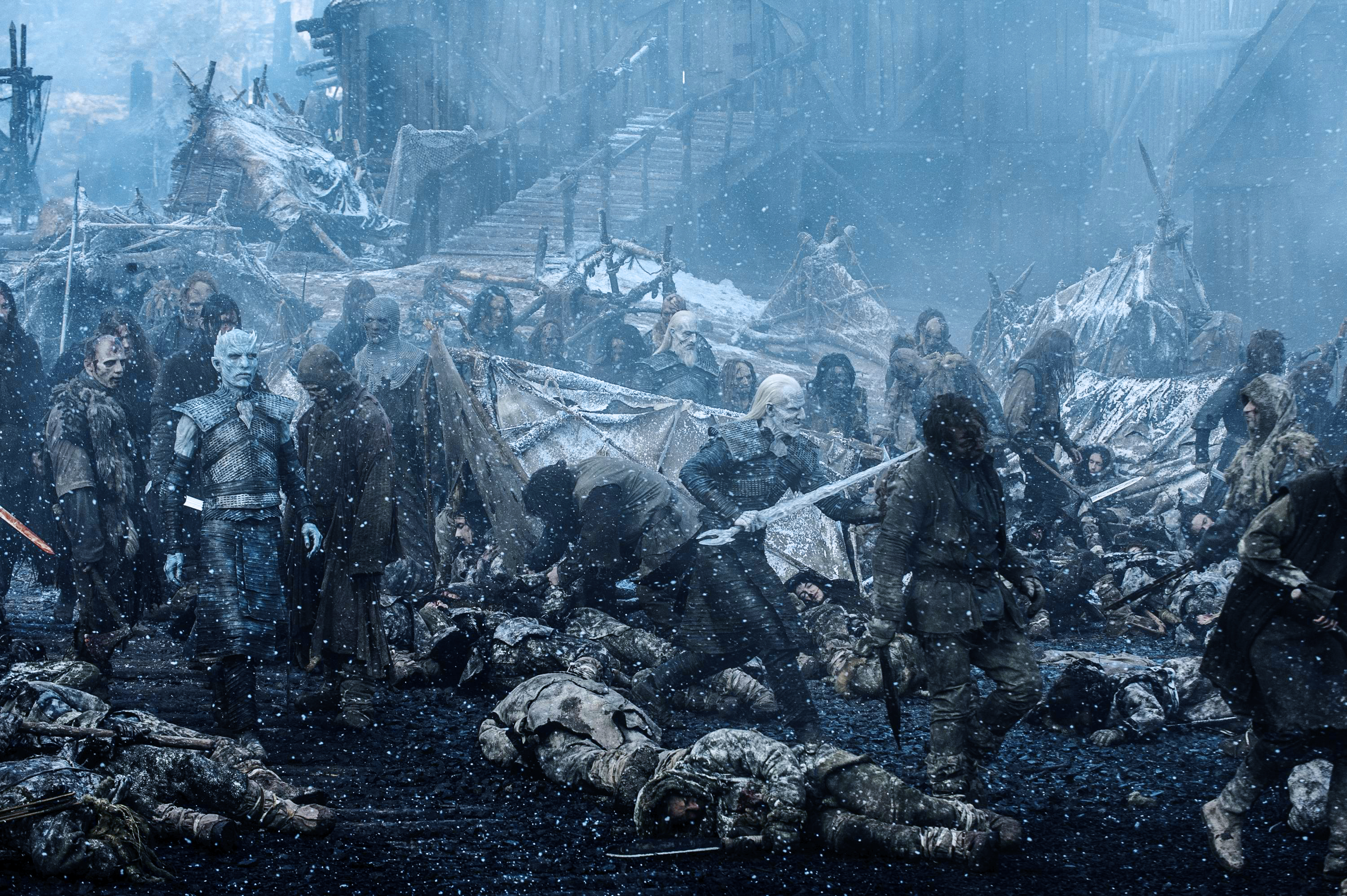Night King and White Walkers in Hardhome from Game of Thrones HD Wallpaper