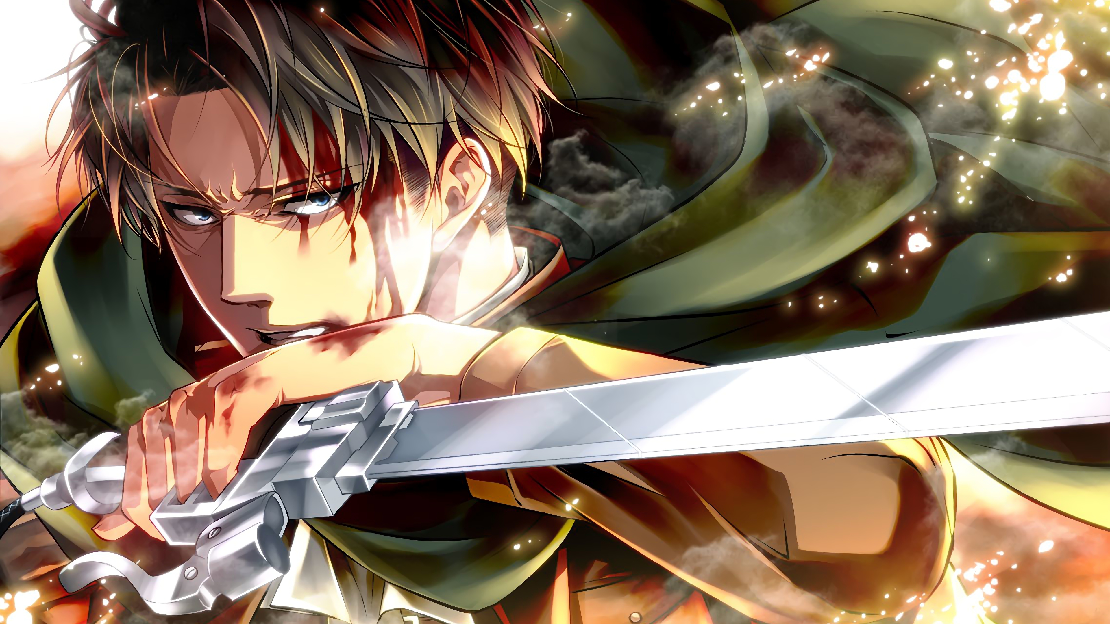 Levi Ackerman from Attack on Titan HD Wallpaper