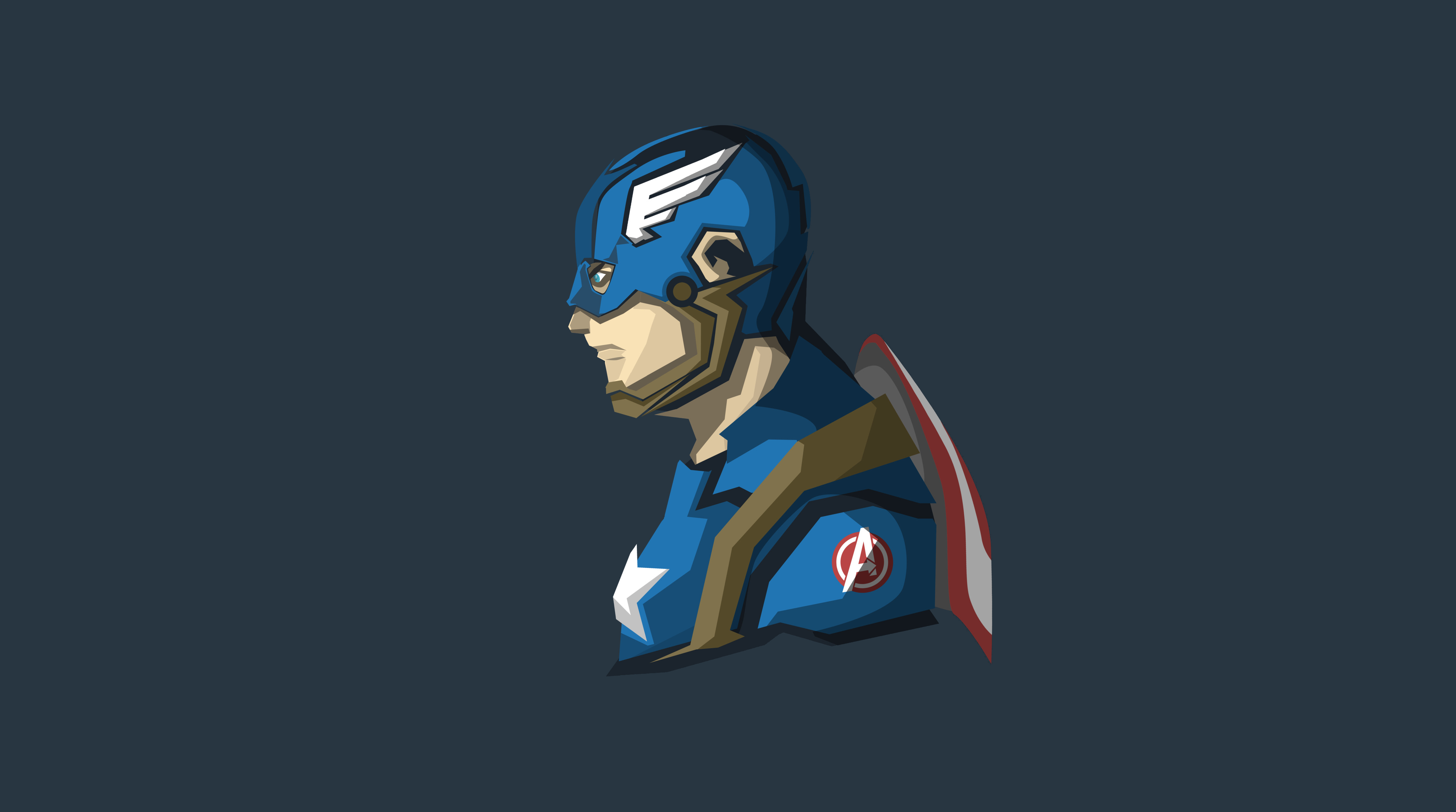 Captain America from Marvel Comics HD Wallpaper