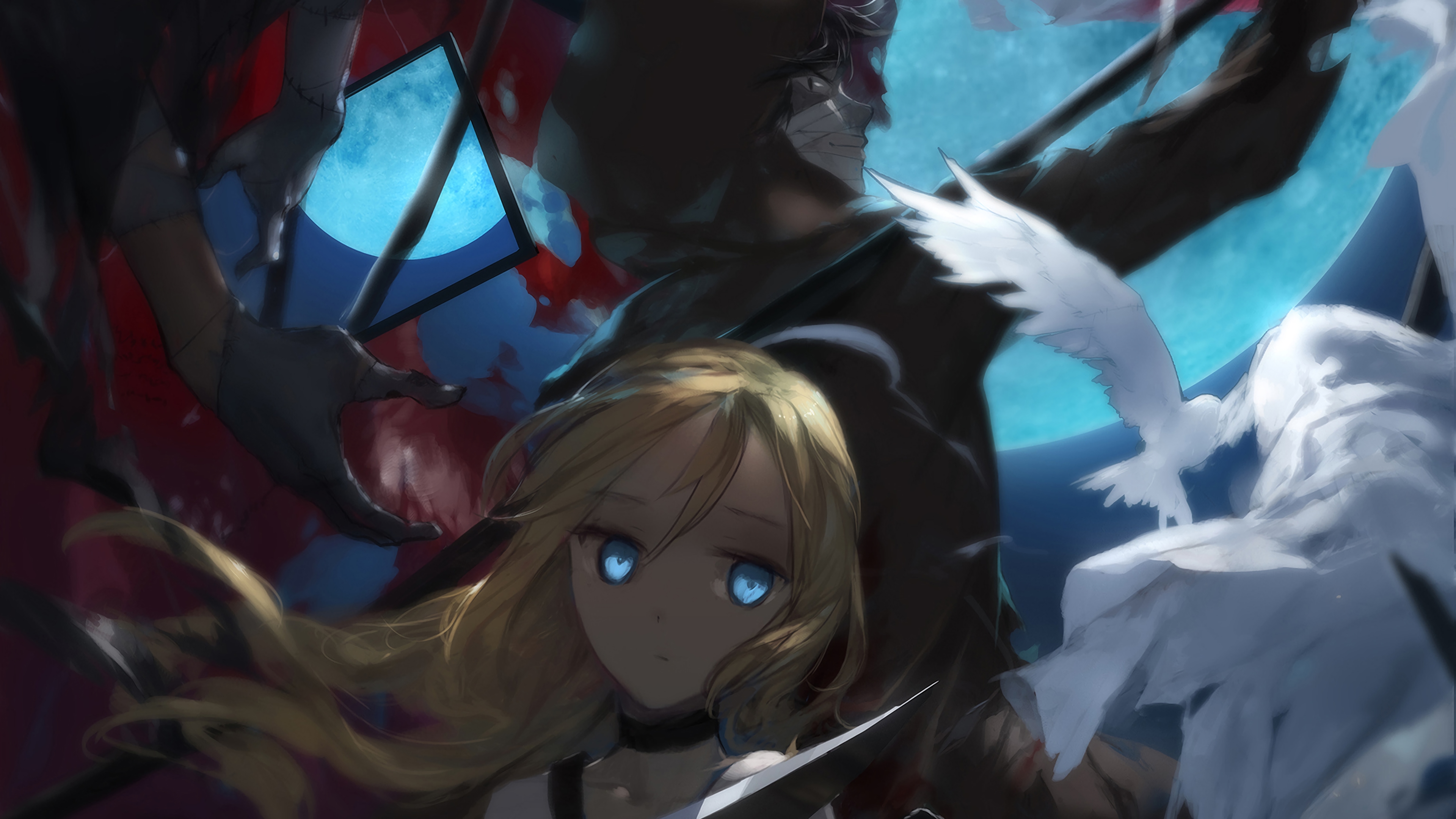 Rachel Gardner and Zack from Angels of Death HD Wallpaper