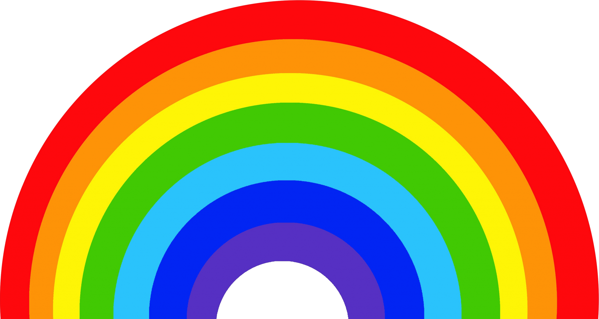 Vibrant Colorful Rainbow Arch HD Wallpaper