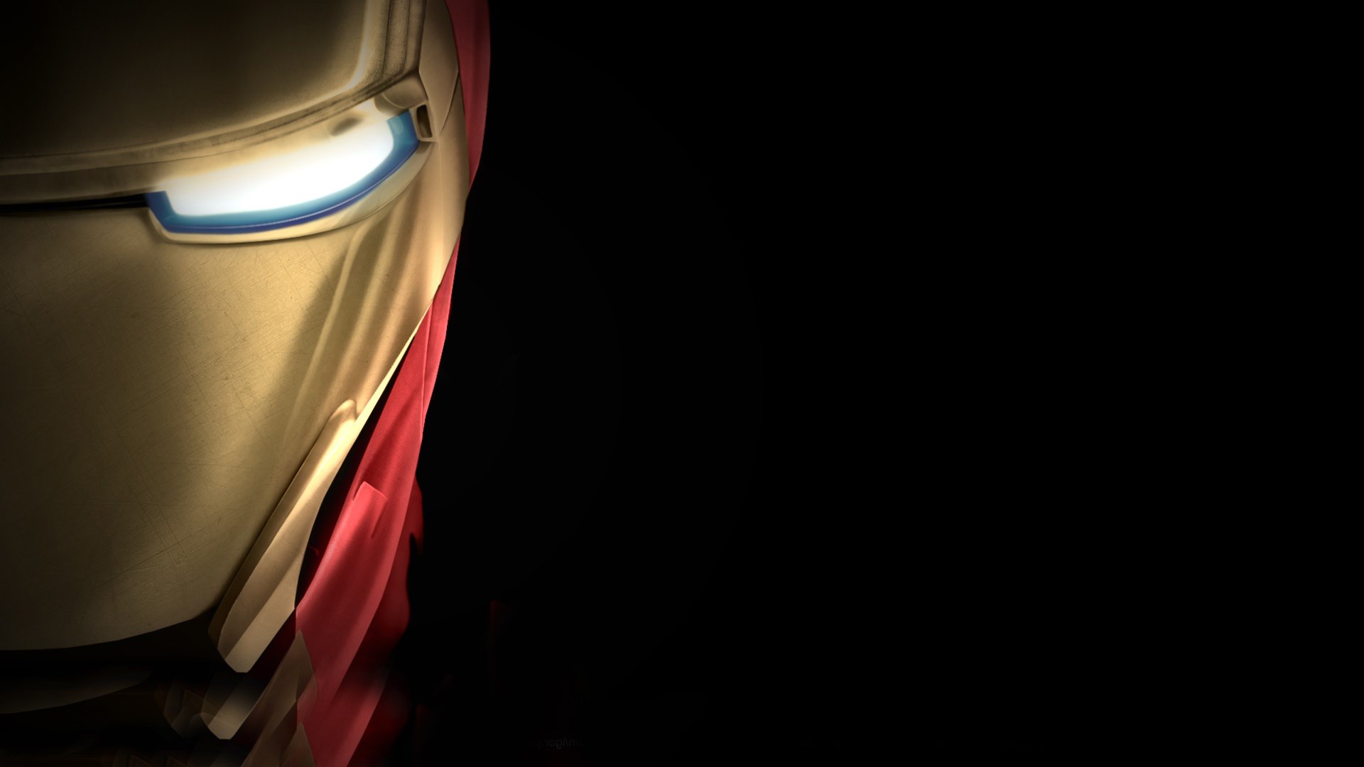 Iron Man mask close-up HD Wallpaper