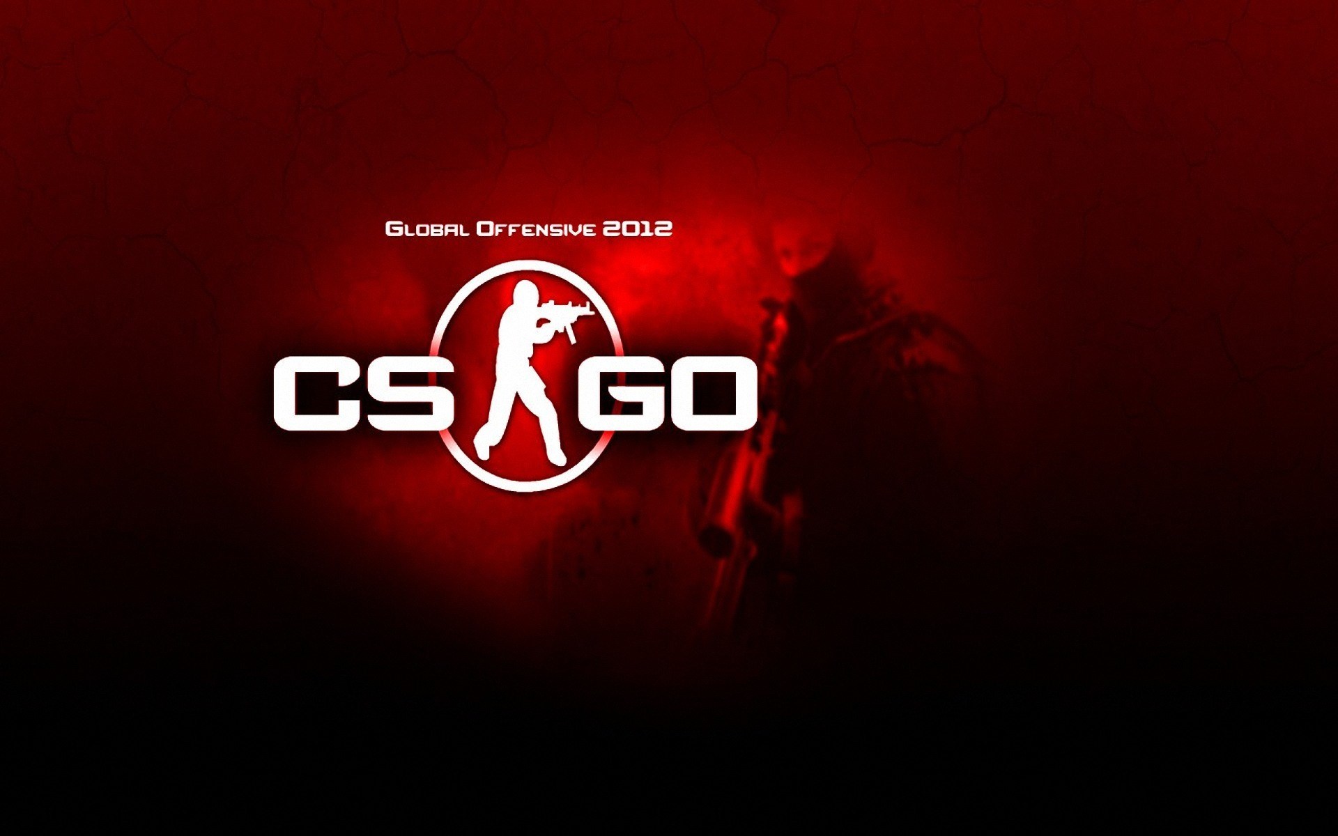 CS: GO Global Offensive 2012 Logo HD Wallpaper