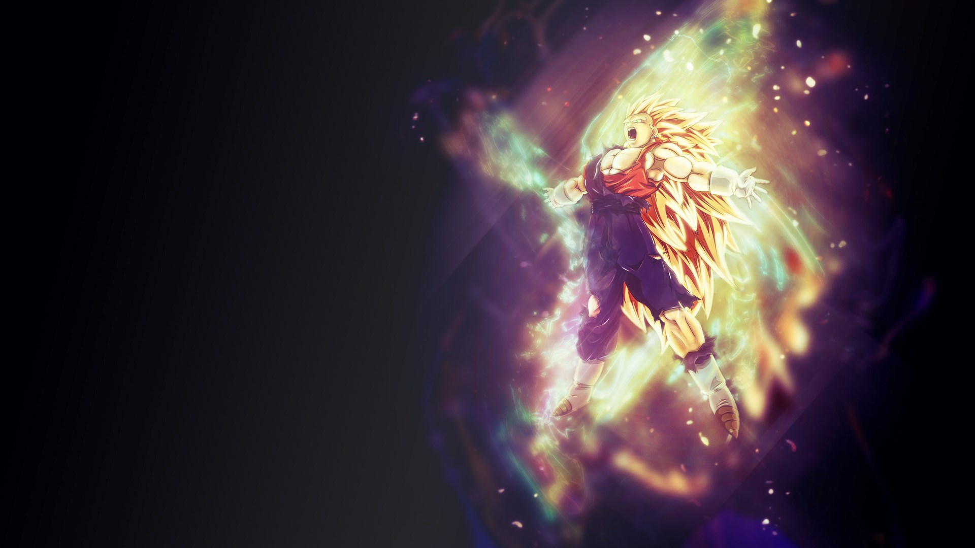 Goku Super Saiyan 3 from Dragon Ball Z HD Wallpaper