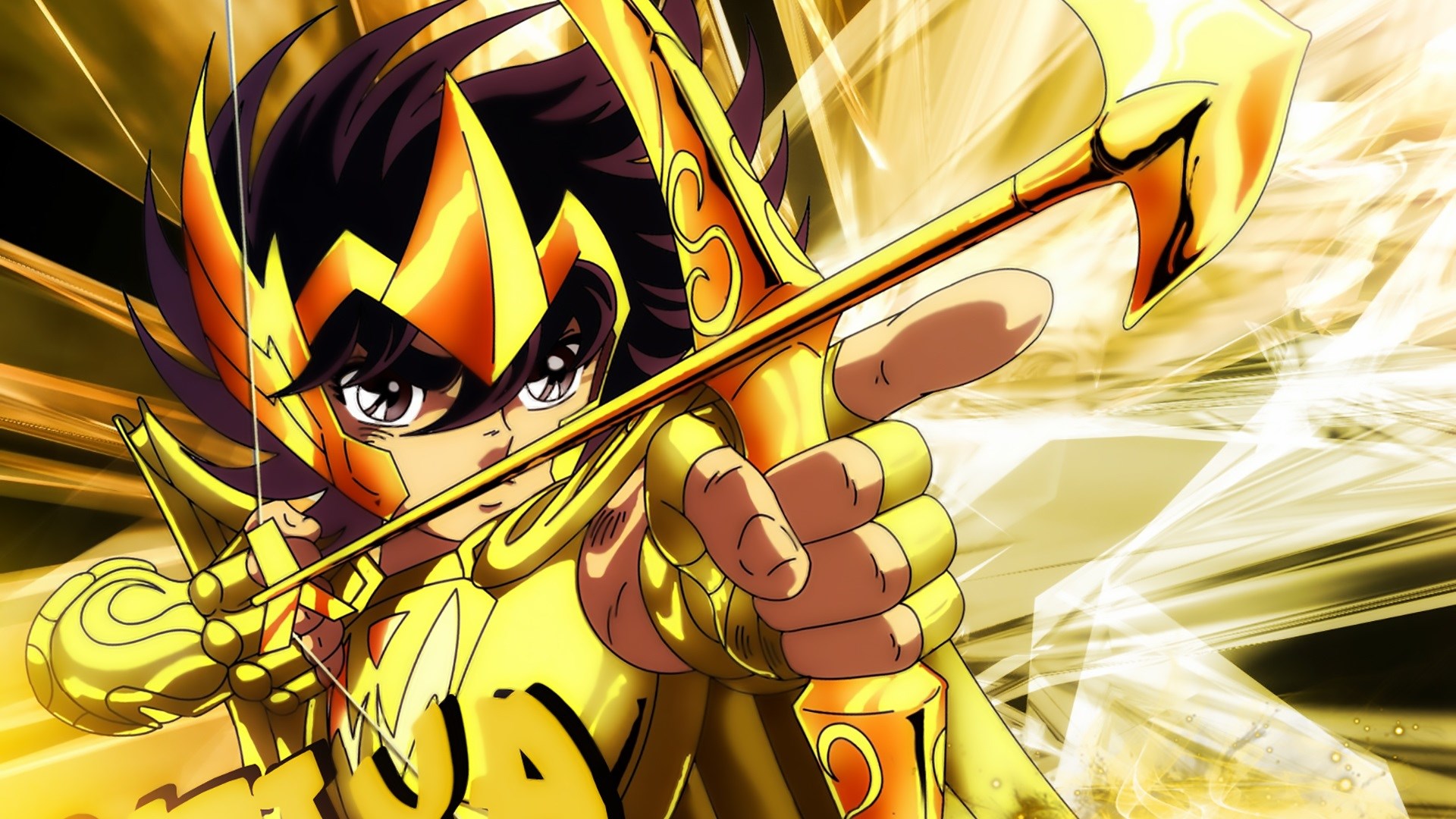 Seiya of Sagittarius from Saint Seiya HD Wallpaper