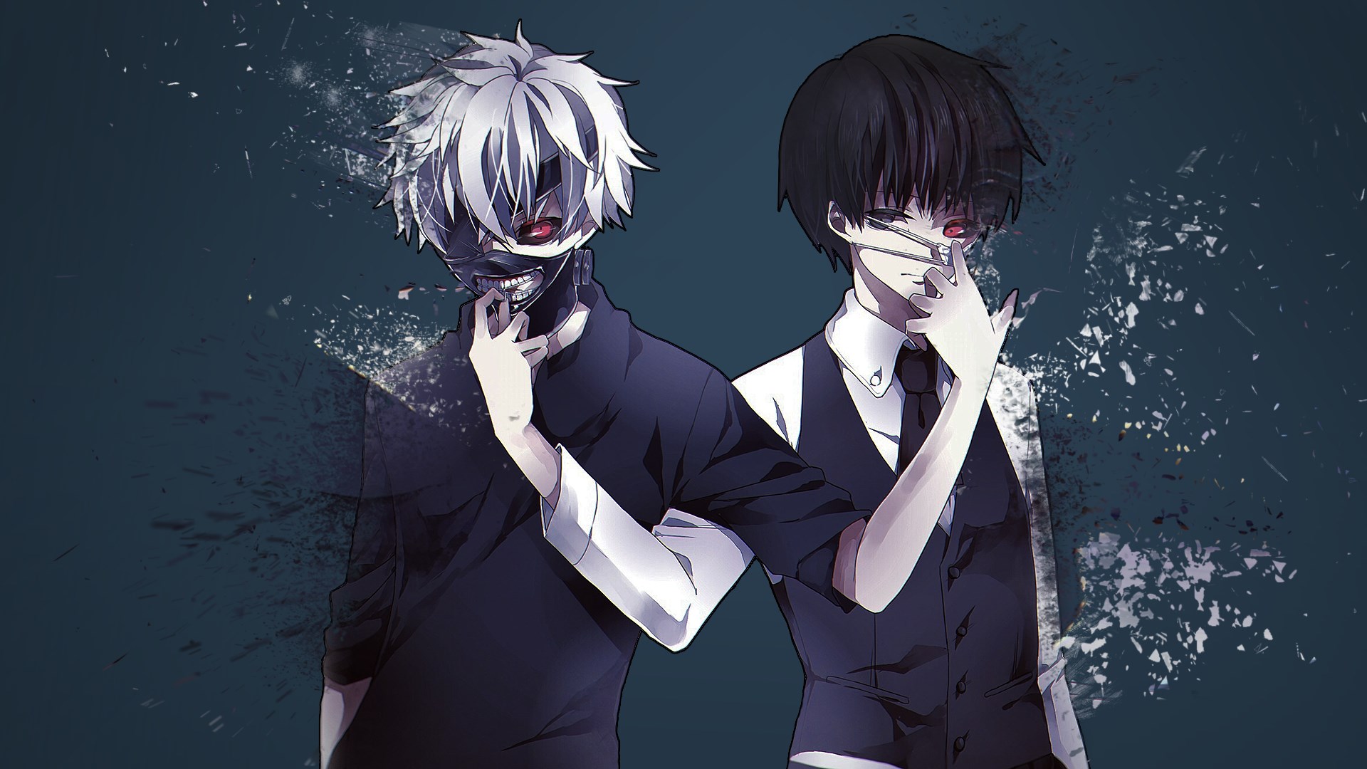 Kaneki Ken and Haise Sasaki from Tokyo Ghoul HD Wallpaper