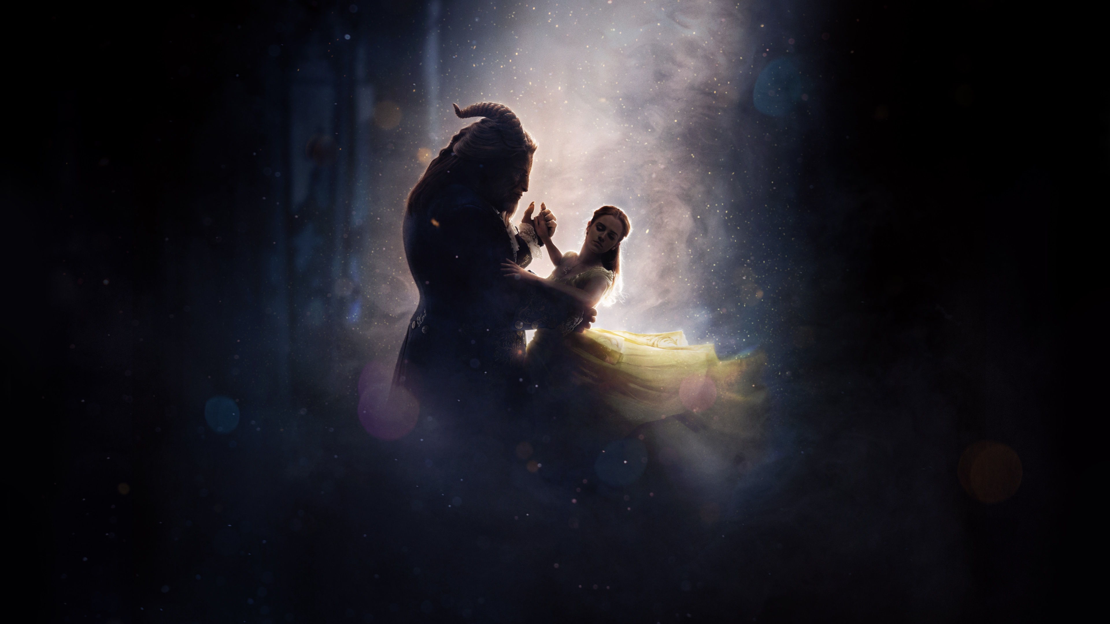 Beauty and the Beast 4K HD Wallpaper