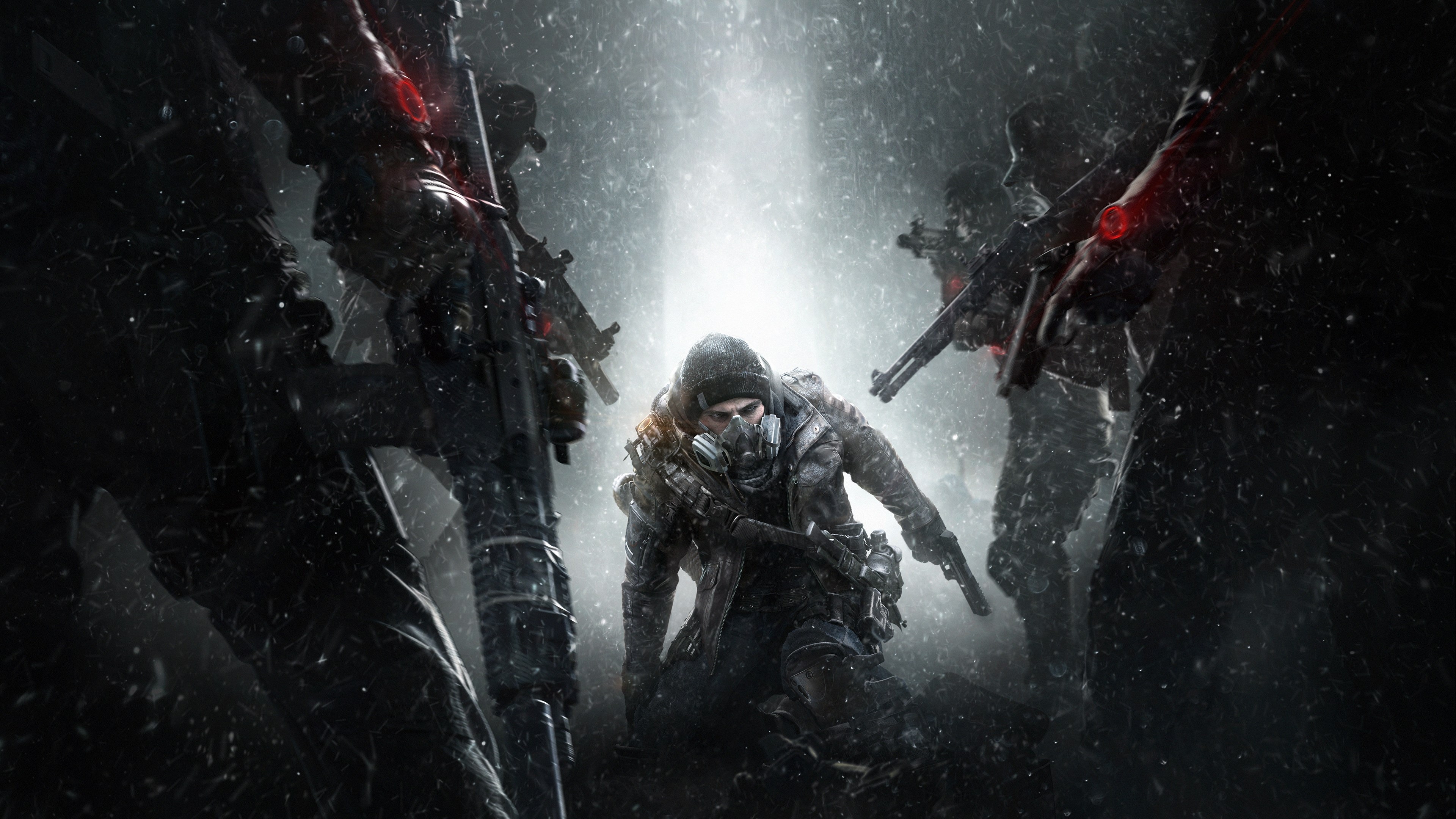 Man from Tom Clancy's The Division in 4K HD Wallpaper