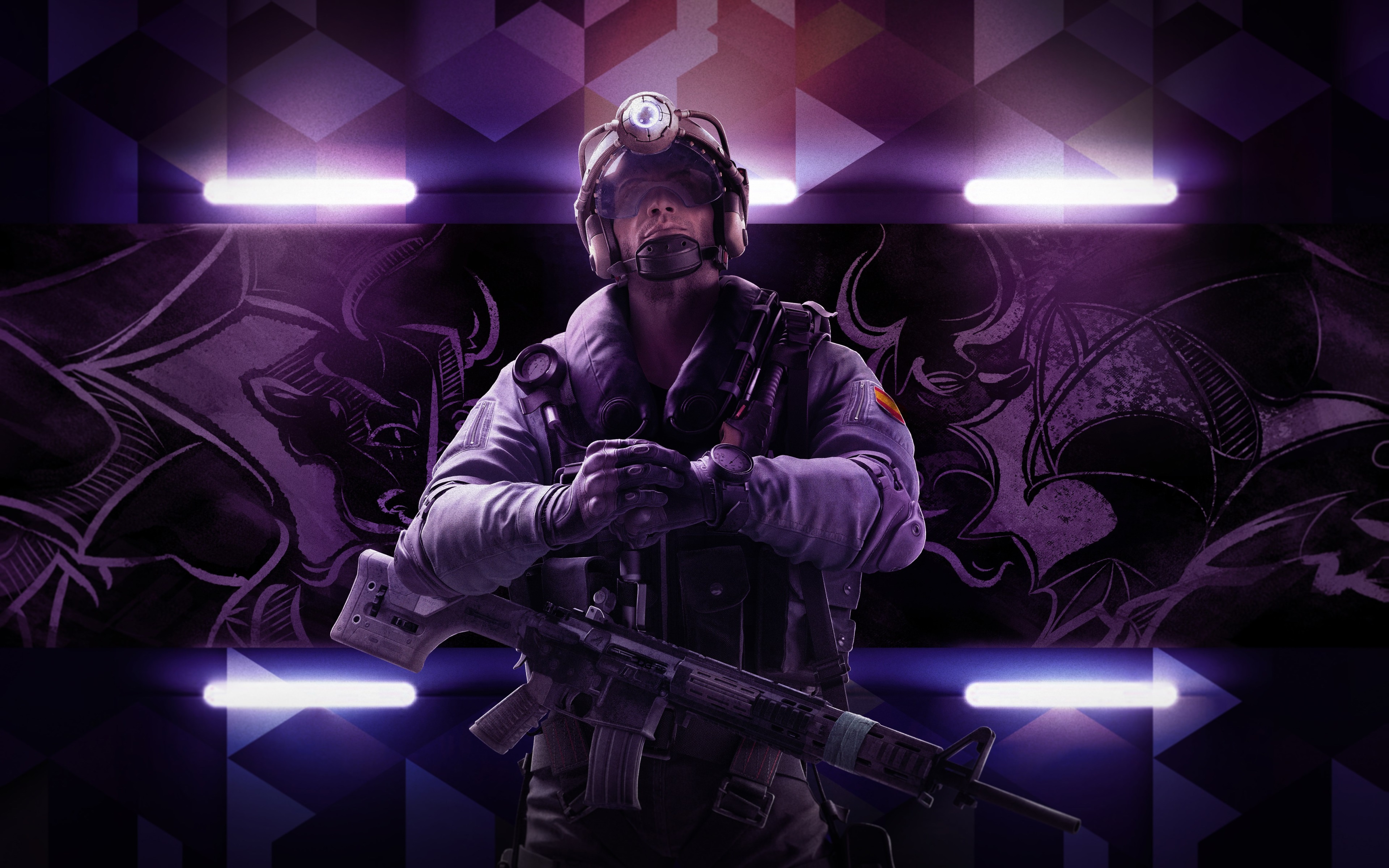 Thermite from Tom Clancy's Rainbow Six Siege 4K HD Wallpaper