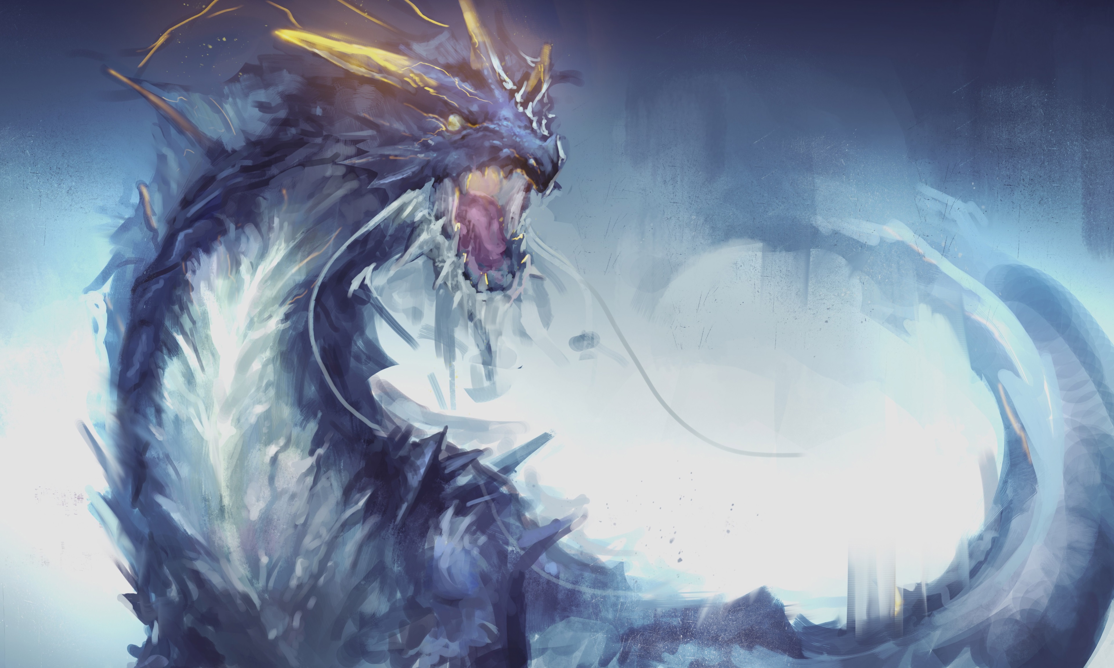 Dragon 4K HD Wallpaper