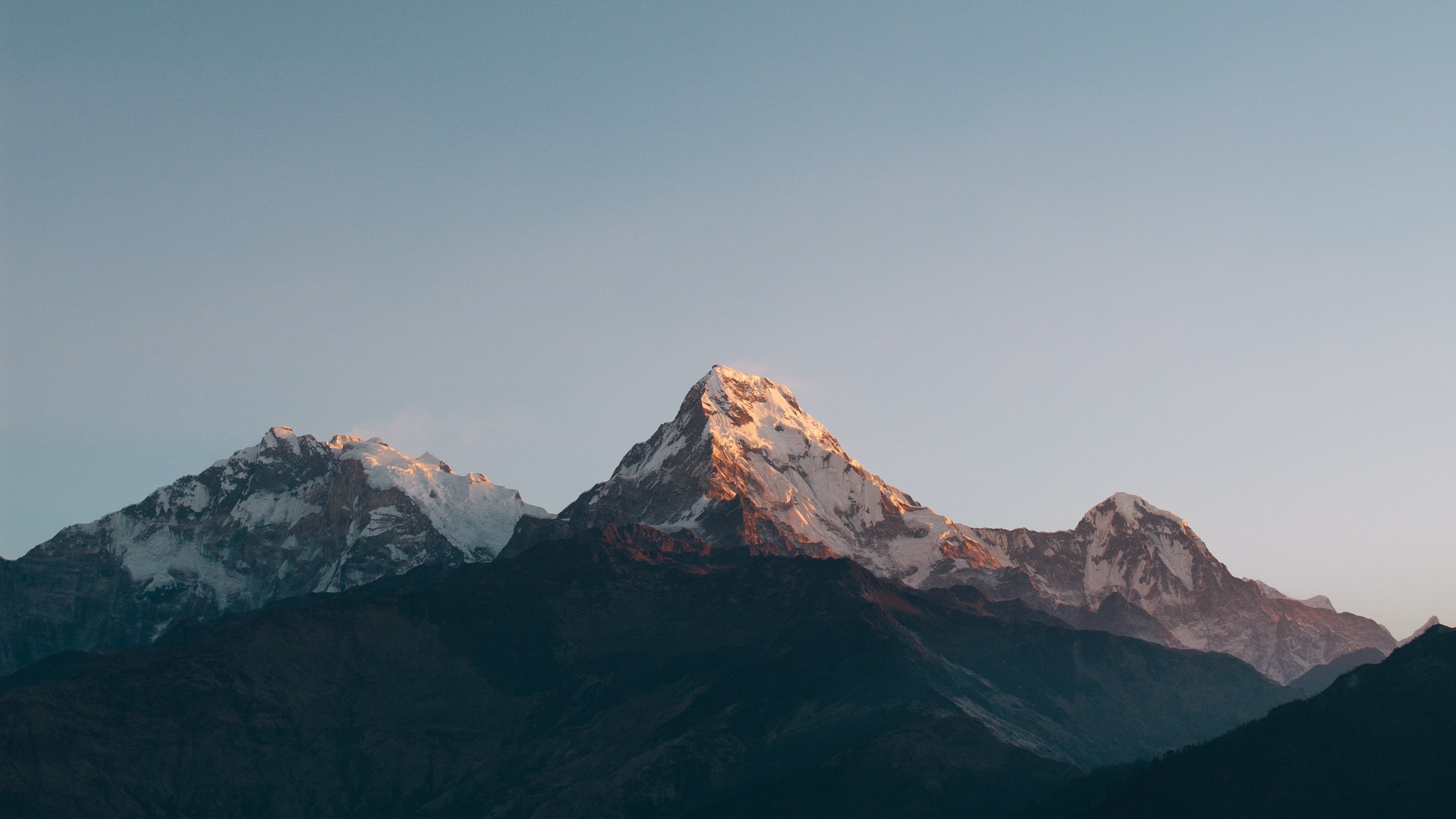Annapurna Massif 4K HD Wallpaper