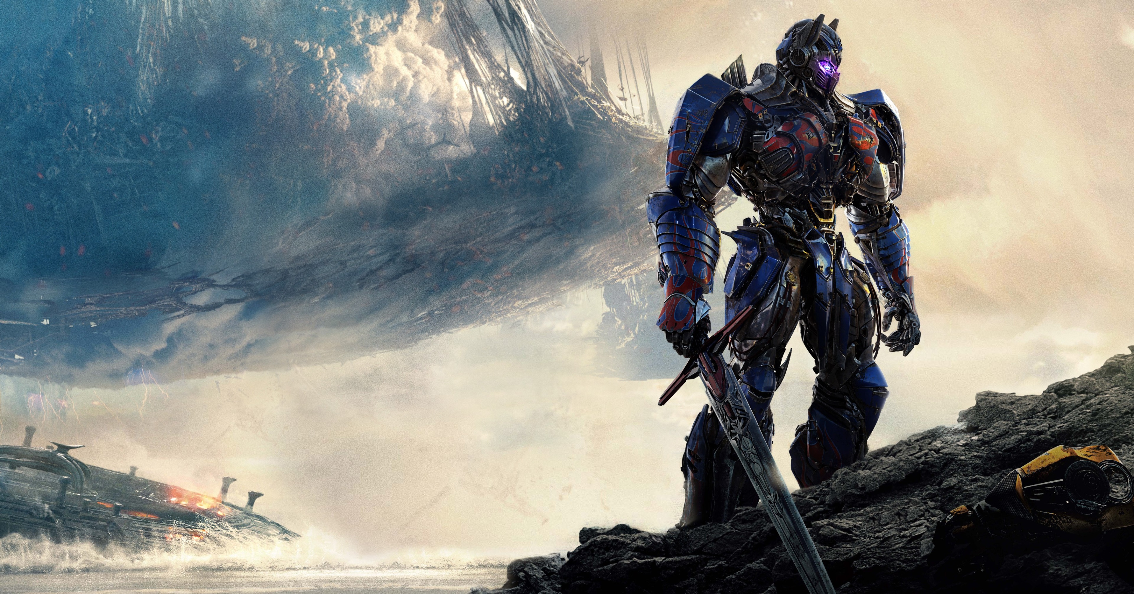 Optimus Prime from Transformers 4K HD Wallpaper