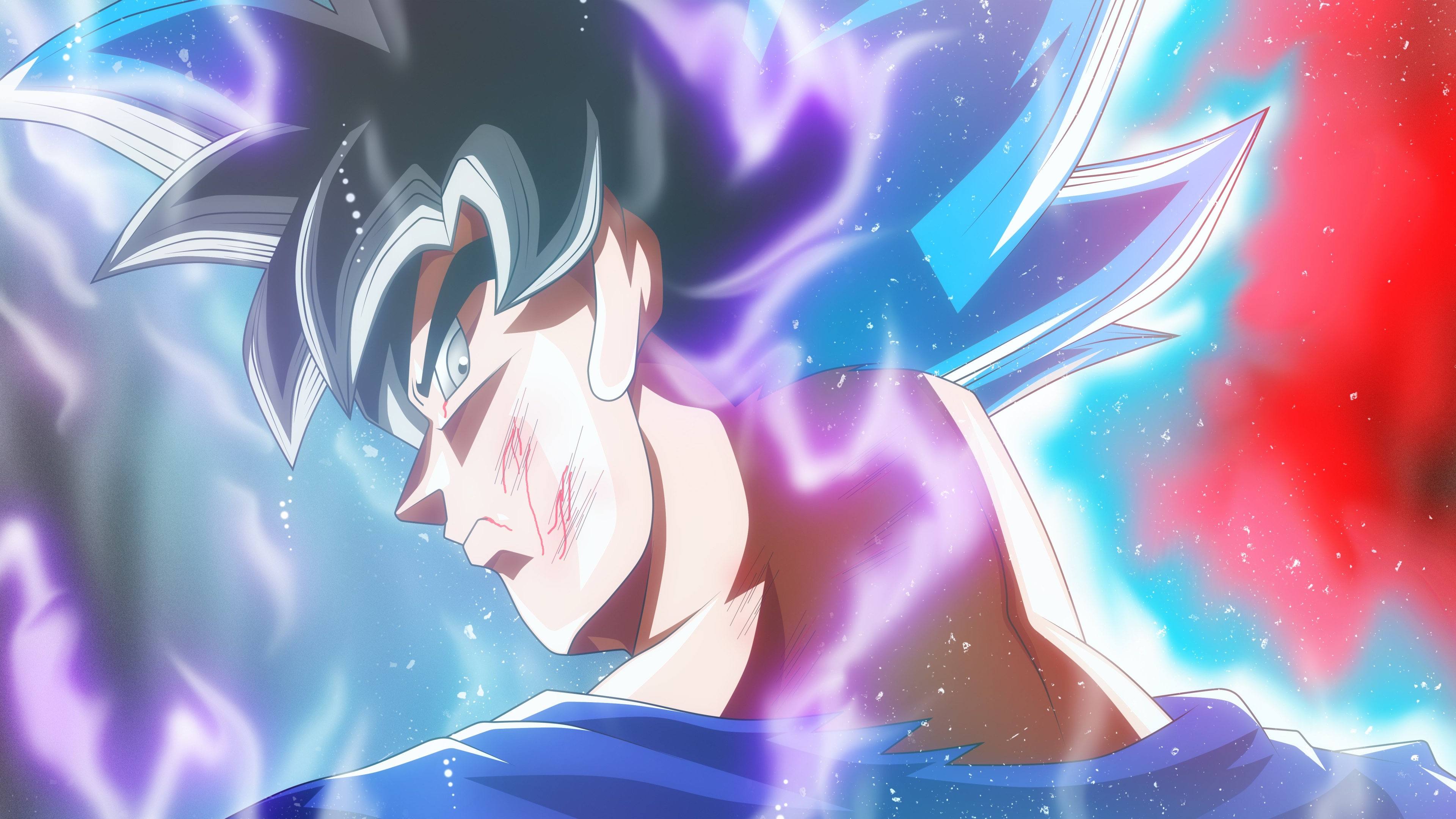 Goku from Dragon Ball Super in Ultra Instinct 4K HD Wallpaper
