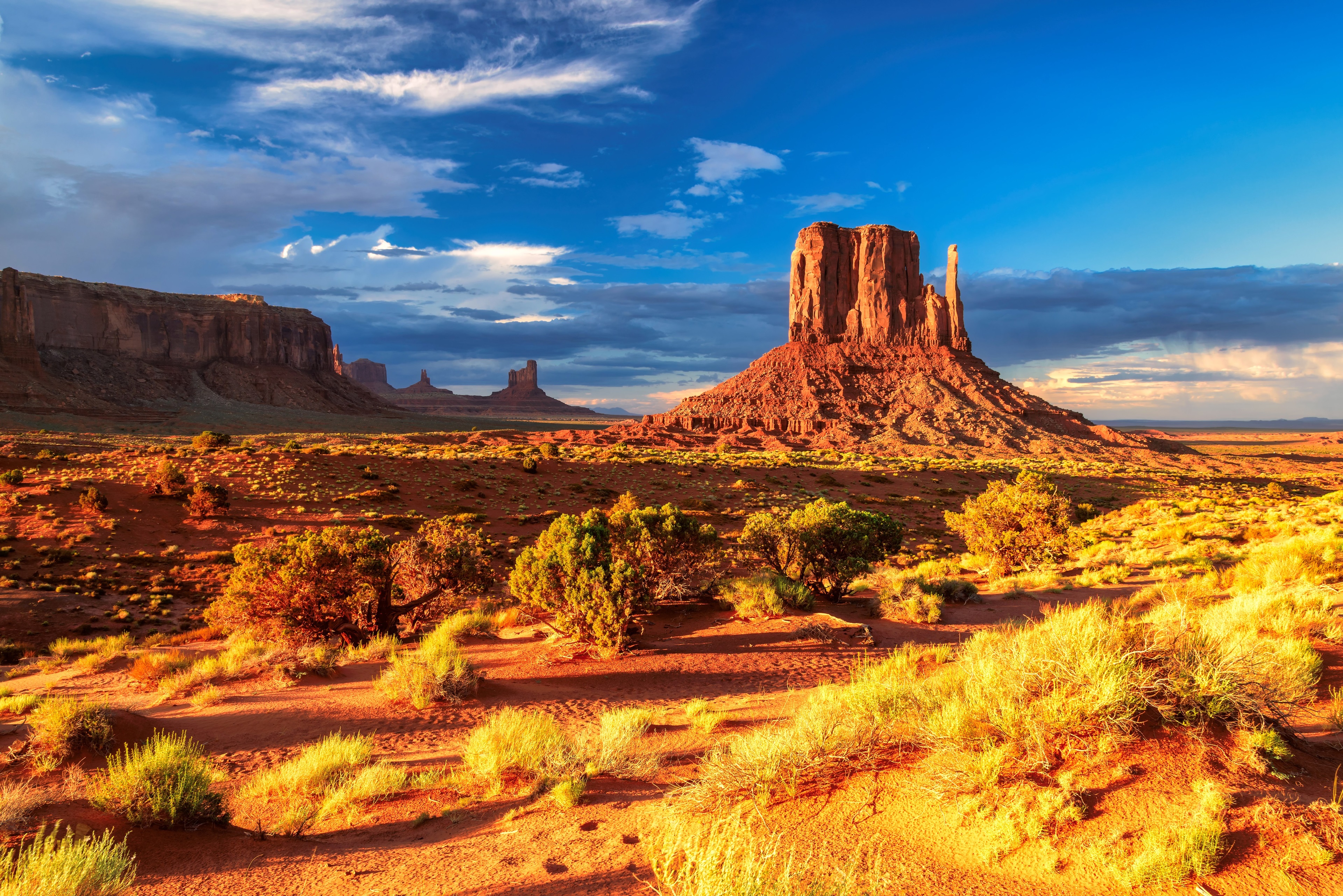 Monument Valley 4K Landscape HD Wallpaper