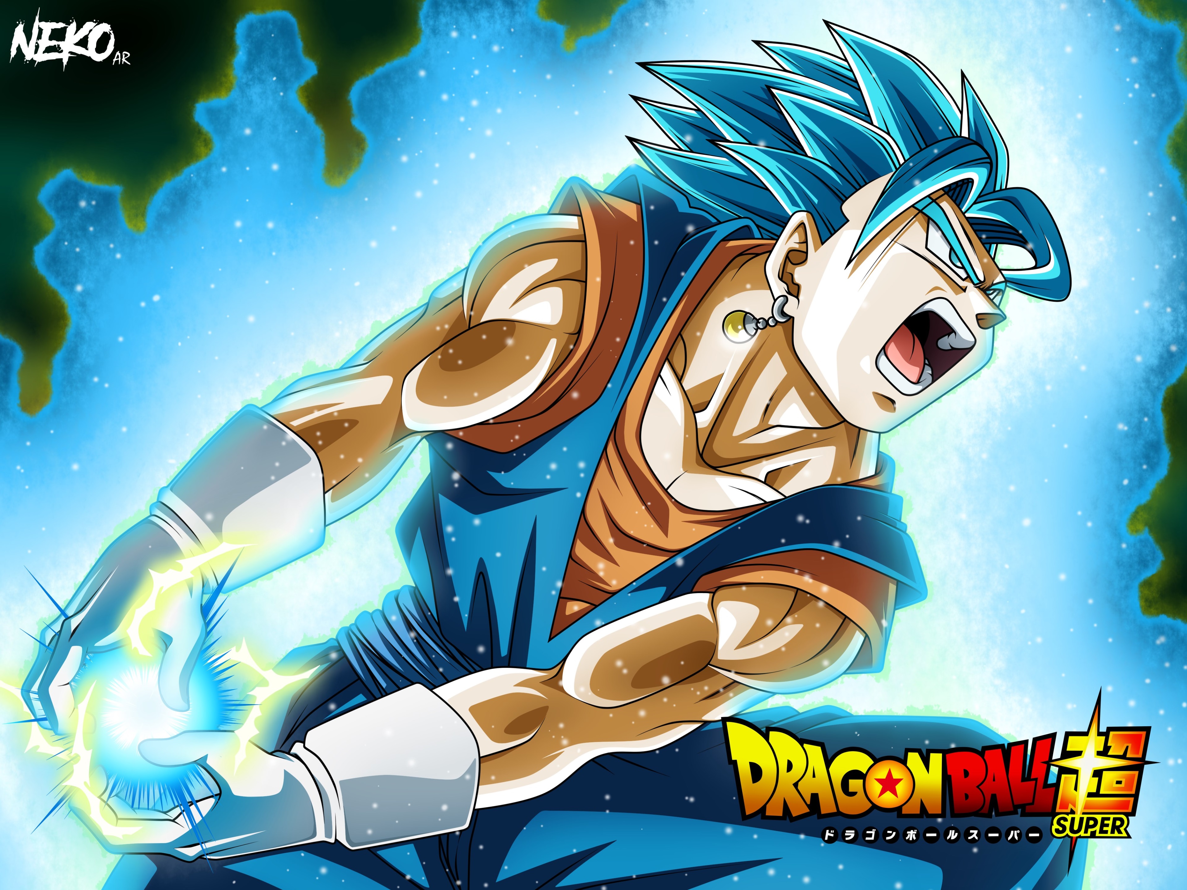 Vegito from Dragon Ball Super 4K HD Wallpaper
