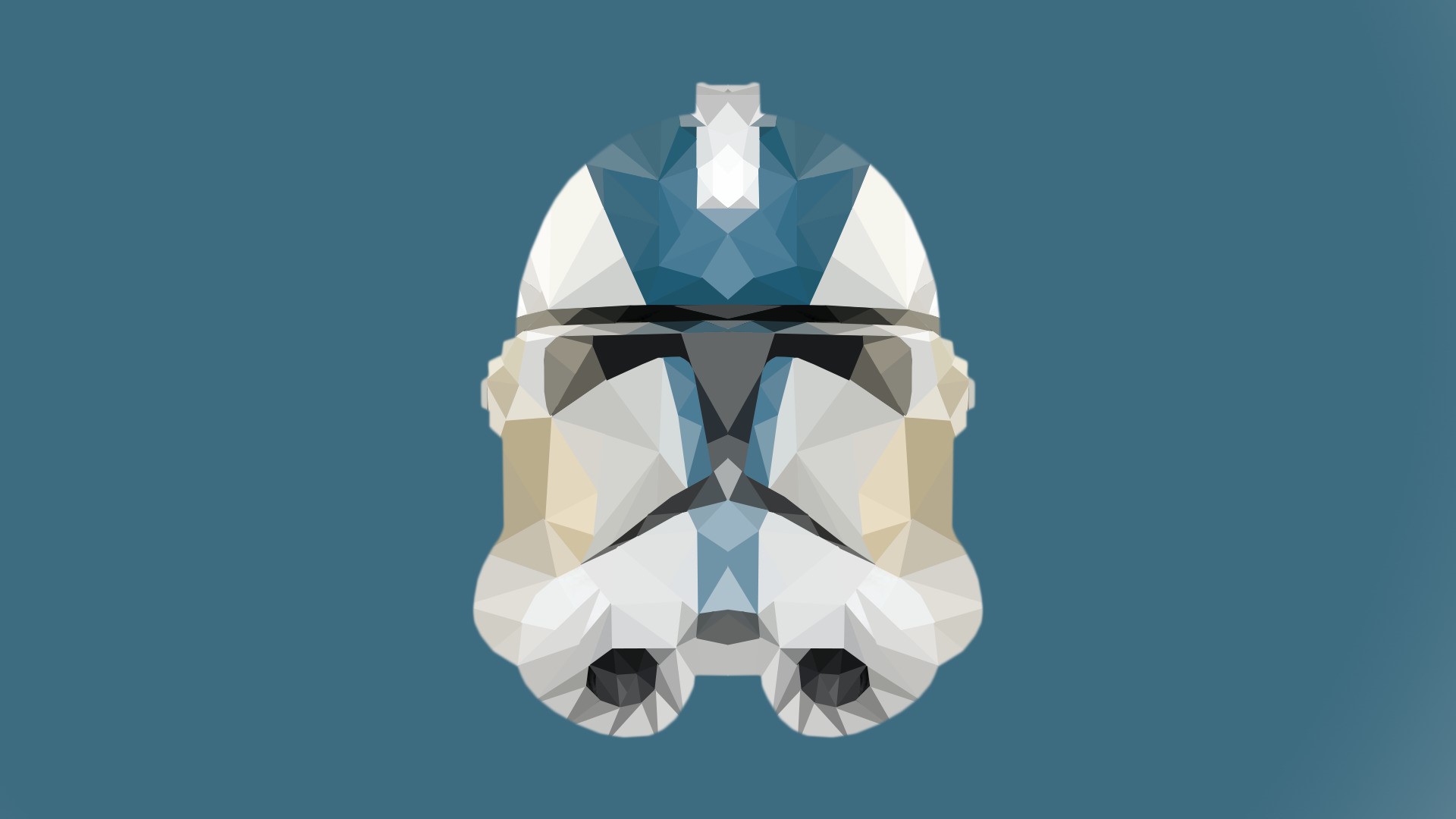 Star Wars Stormtrooper Helmet Minimalist Art HD Wallpaper