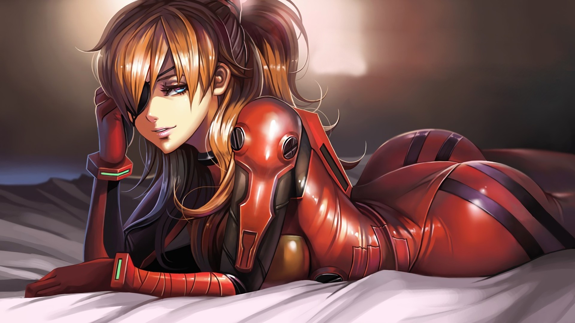 Asuka Langley Soryu from Neon Genesis Evangelion HD Wallpaper