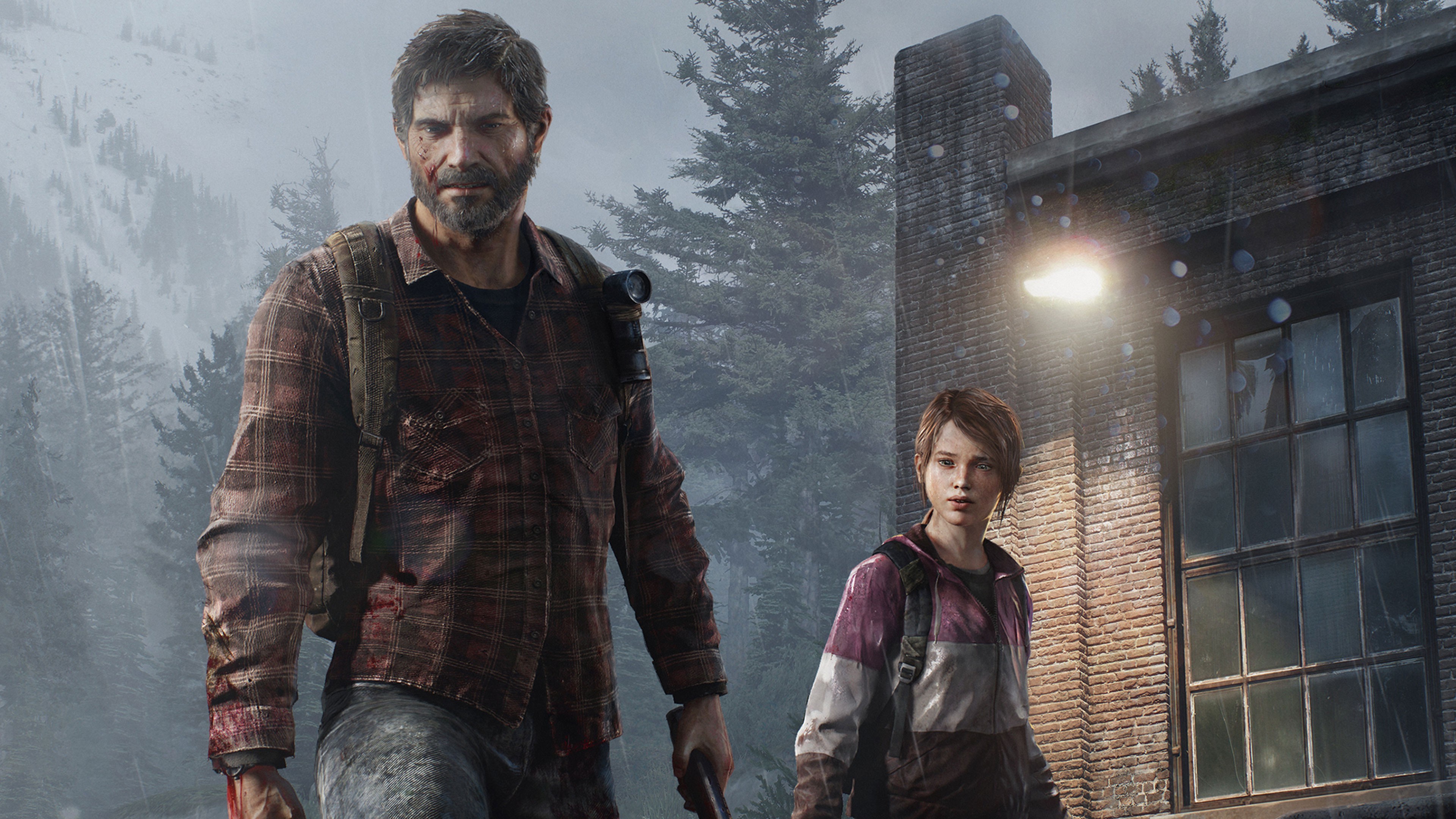 Joel and Ellie from The Last of Us HD Wallpaper