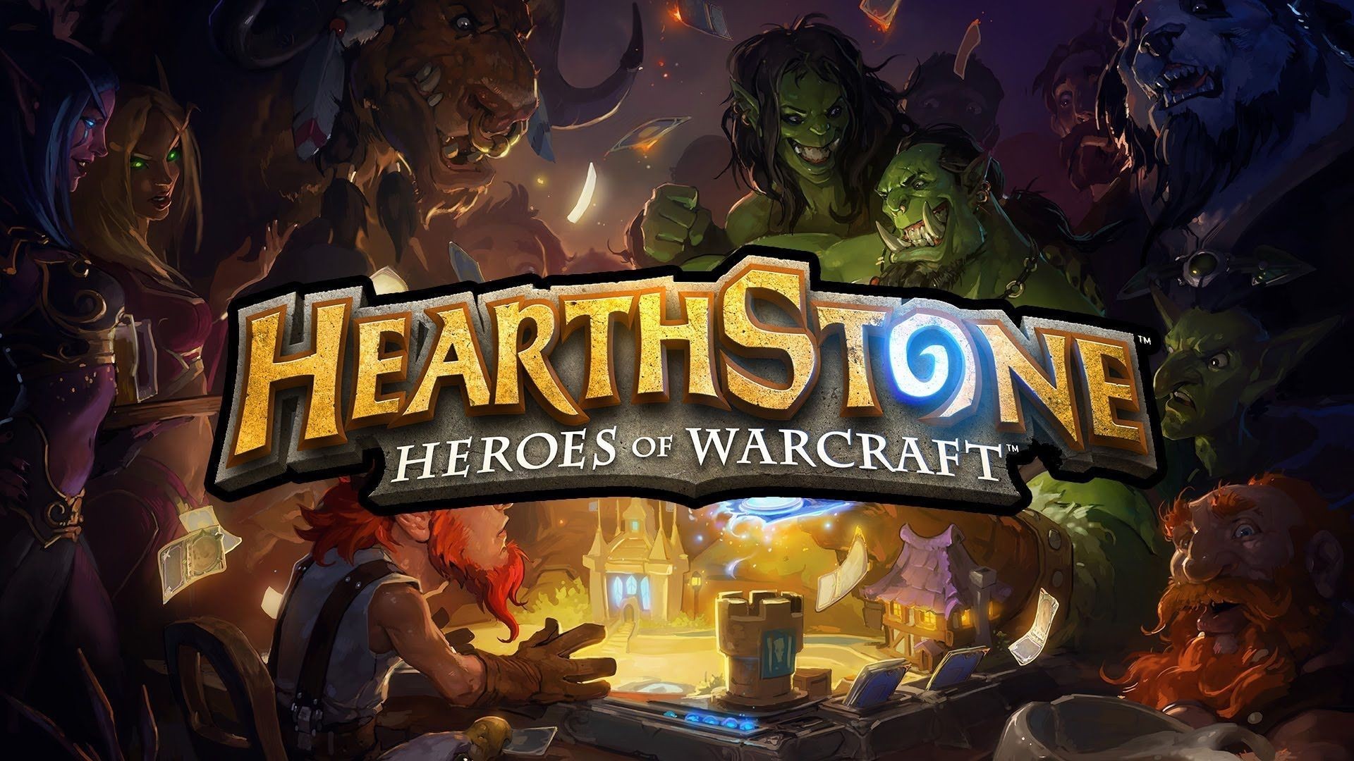 Hearthstone Heroes of Warcraft video game HD Wallpaper