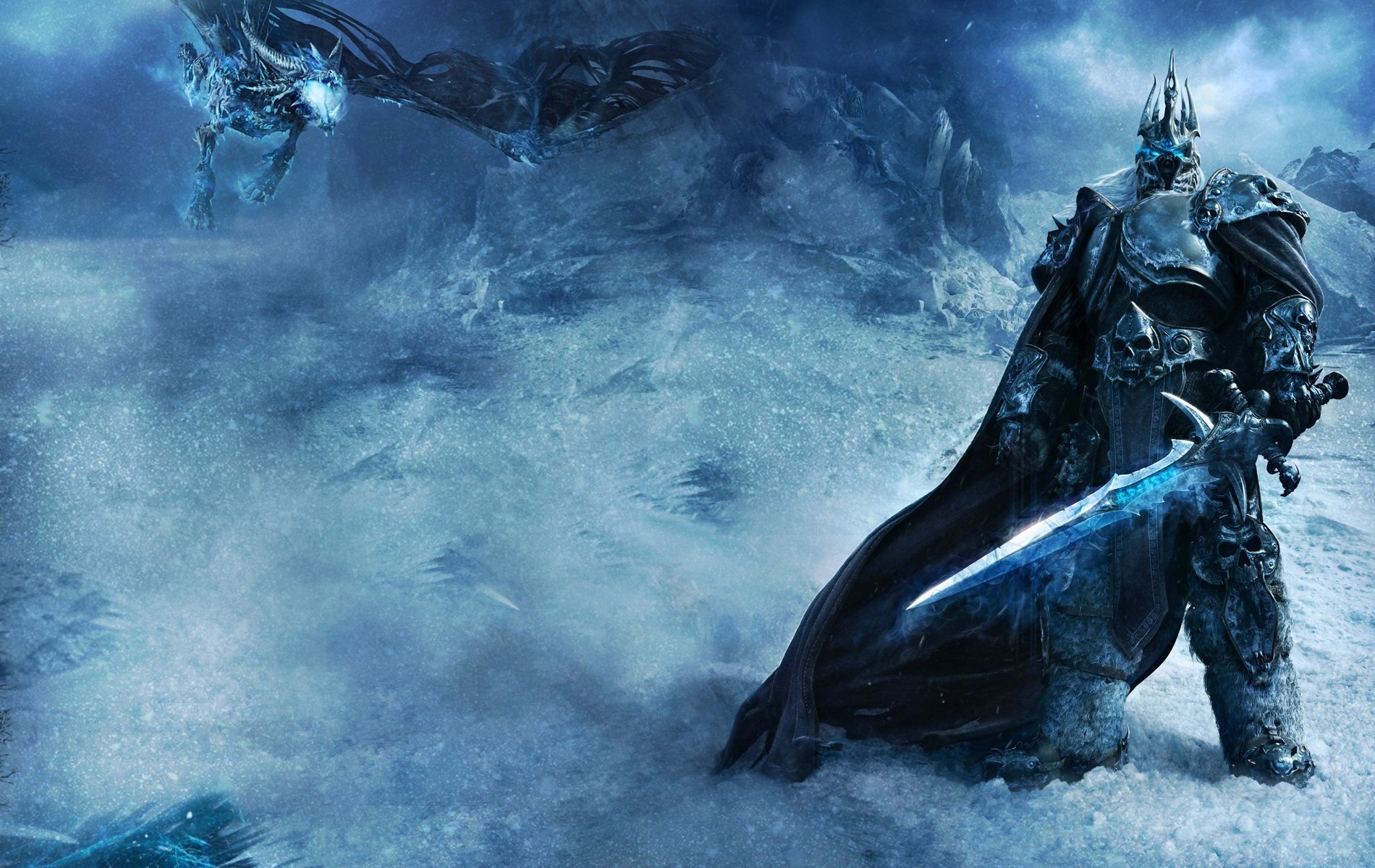 The Lich King from World of Warcraft: Wrath of the Lich King HD Wallpaper