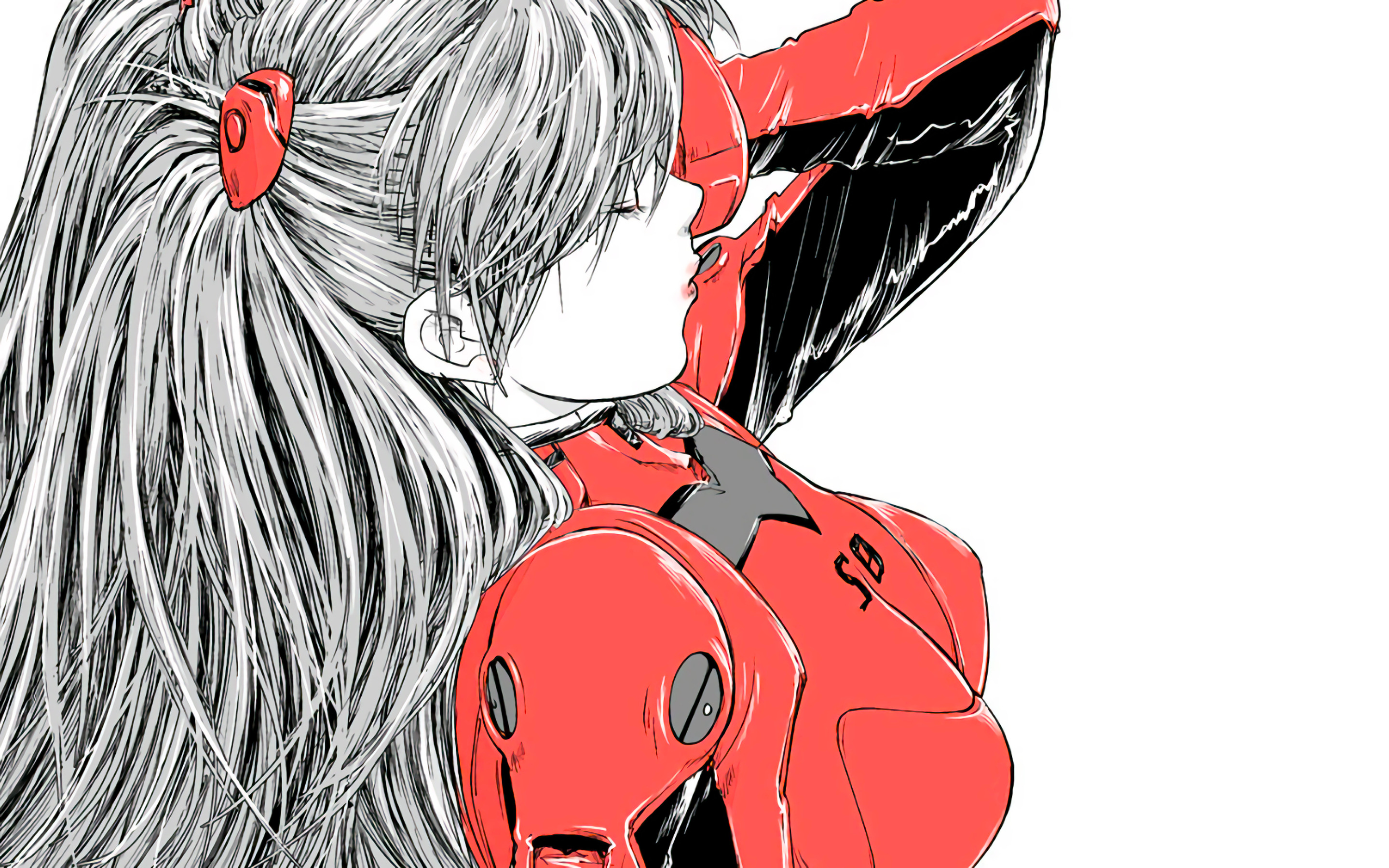 Asuka Langley Soryu from Neon Genesis Evangelion HD Wallpaper