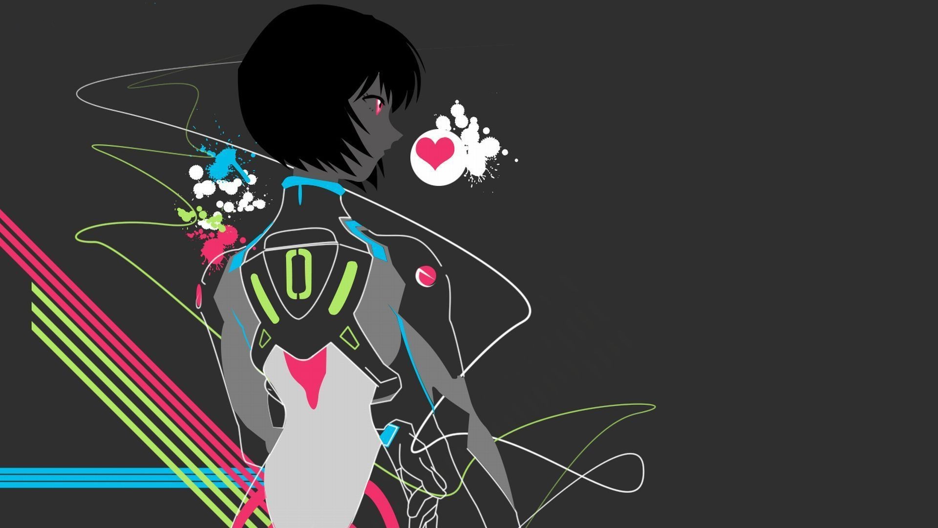 Rei Ayanami from Neon Genesis Evangelion HD Wallpaper