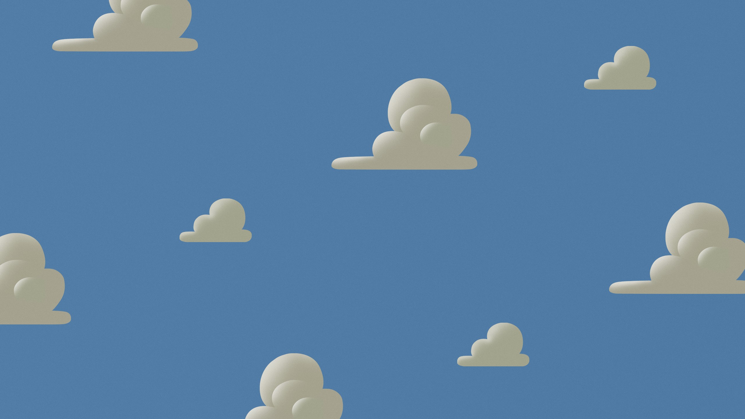 Clouds in a blue sky HD Wallpaper