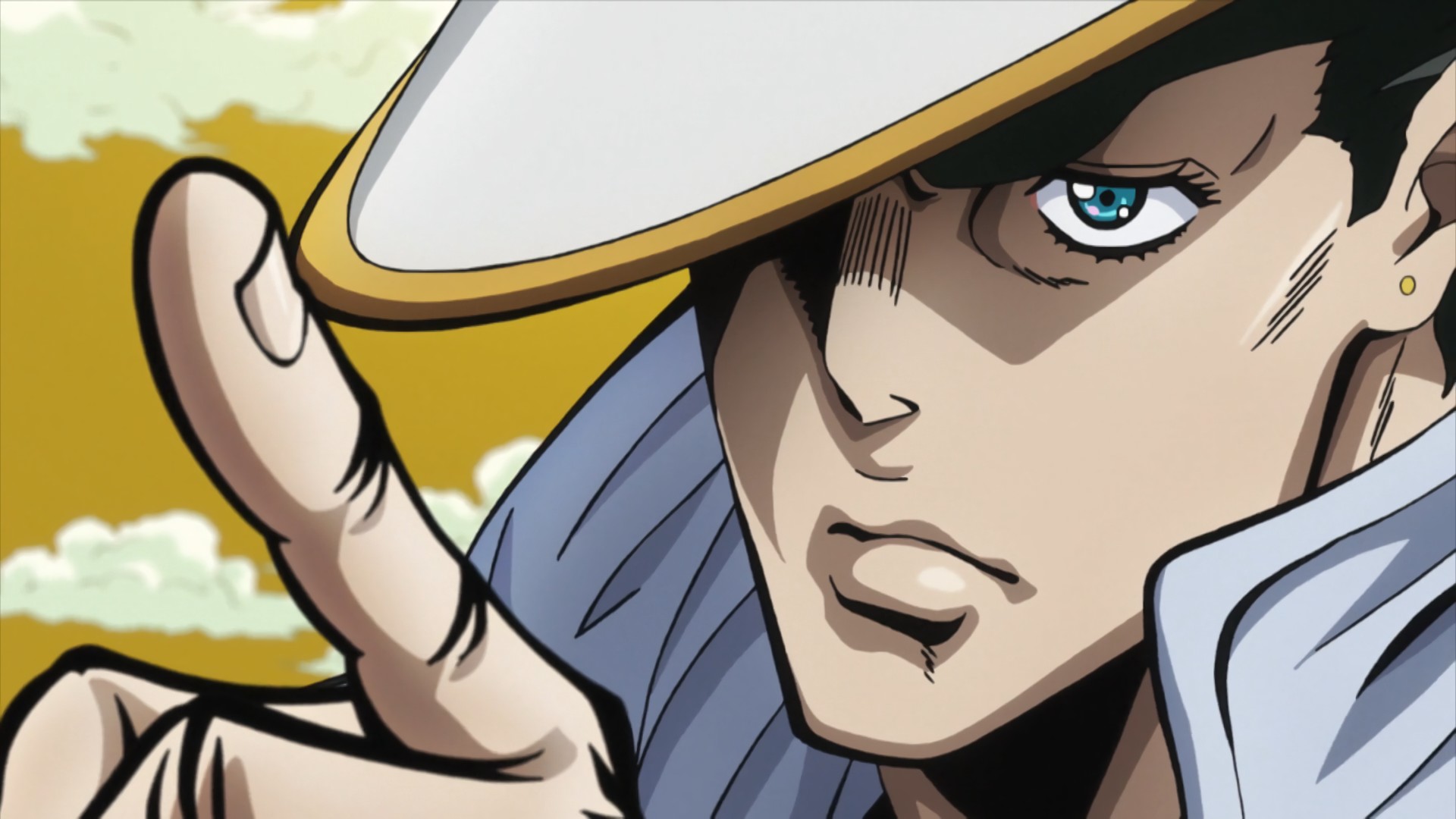 Jotaro Kujo from JoJo's Bizarre Adventure HD Wallpaper
