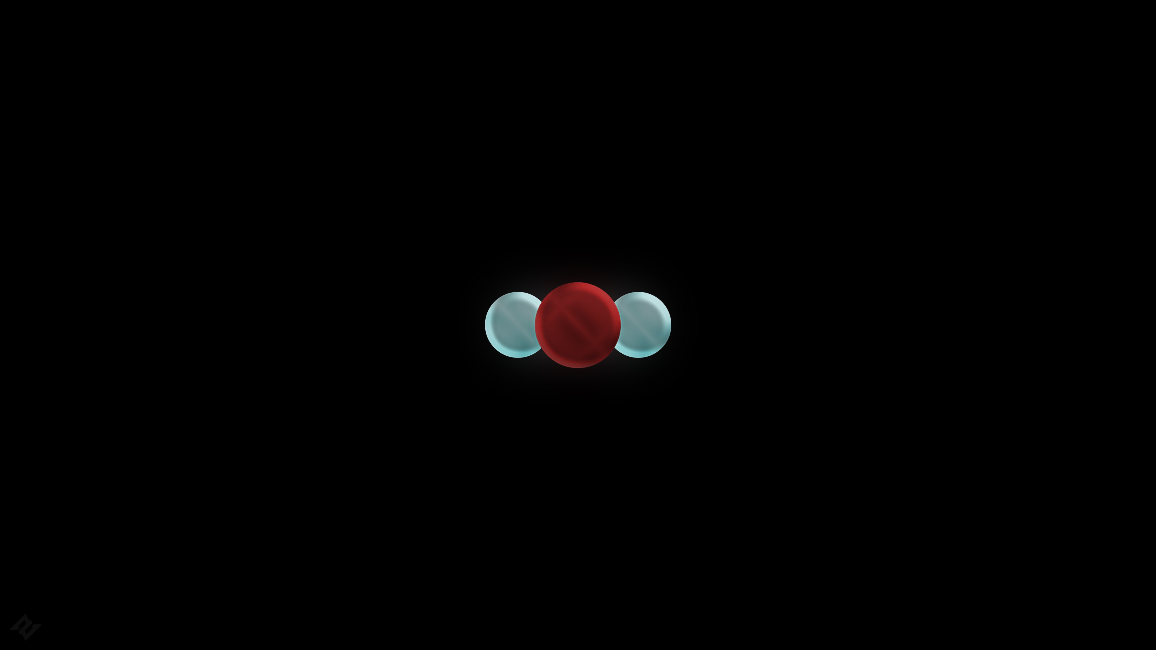 Carbon Dioxide Molecule HD Wallpaper