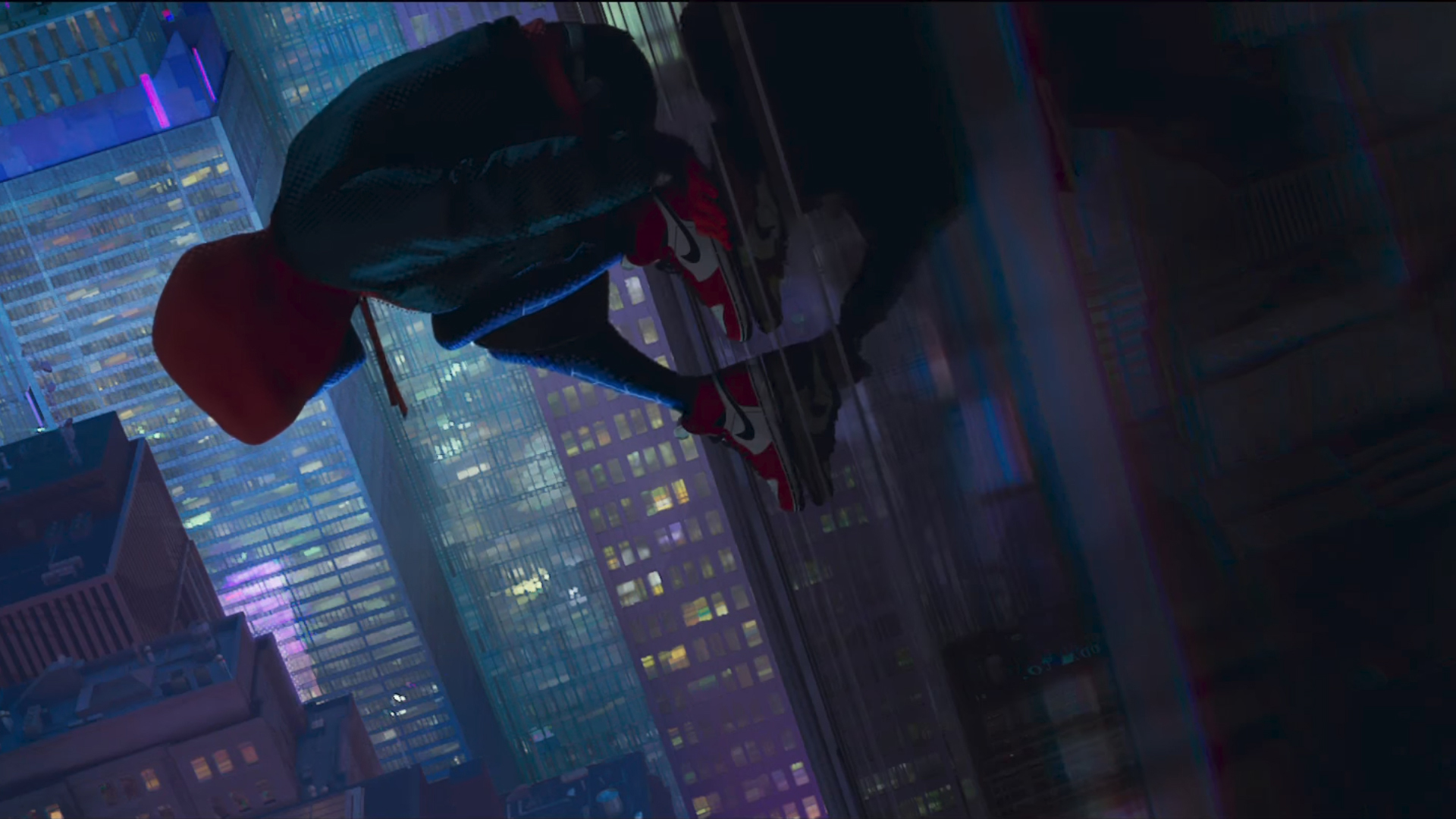 Spider-Man from Spider-Man: Into the Spider-Verse HD Wallpaper