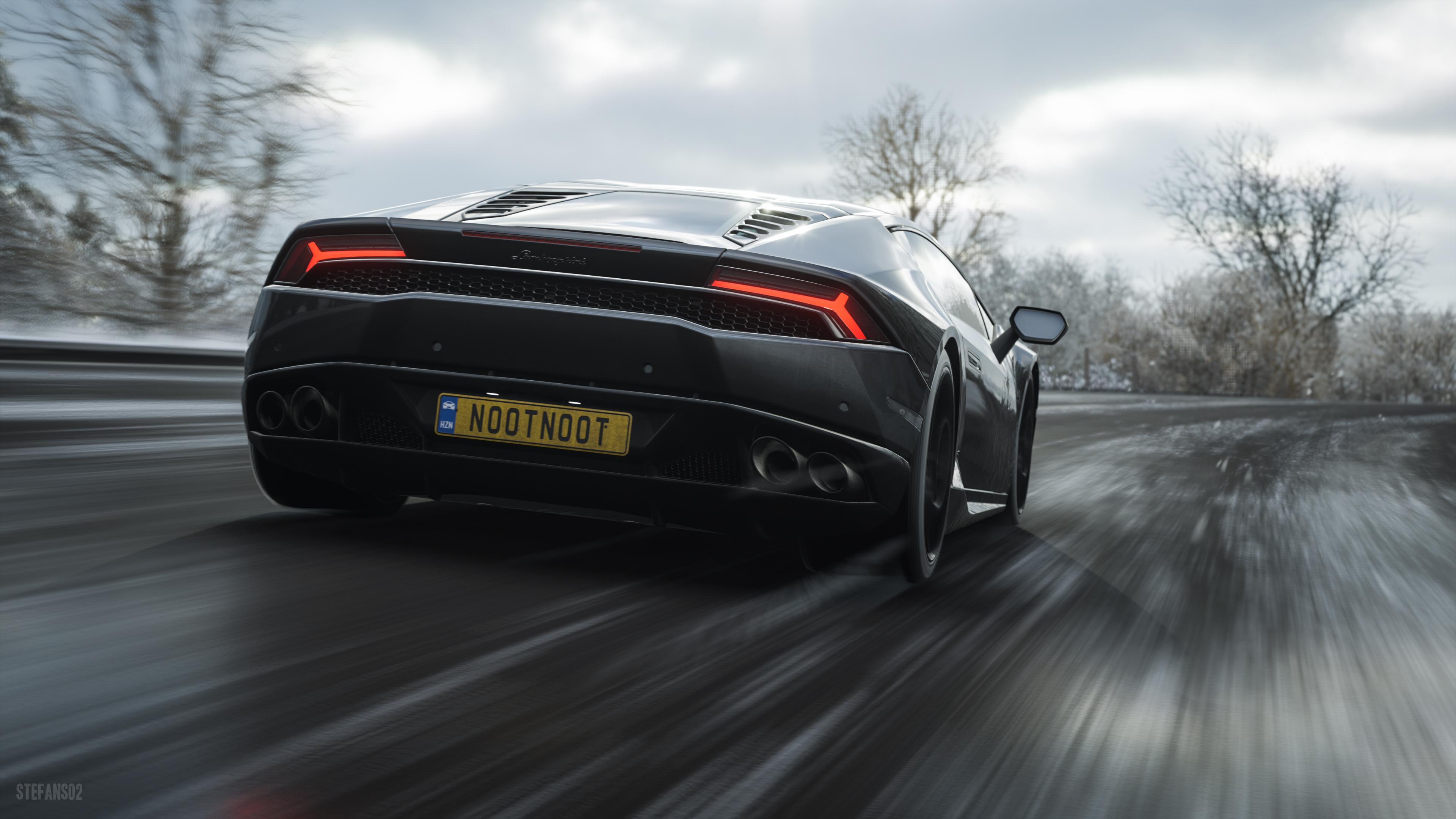 Lamborghini Huracan in Forza Horizon 4 HD Wallpaper