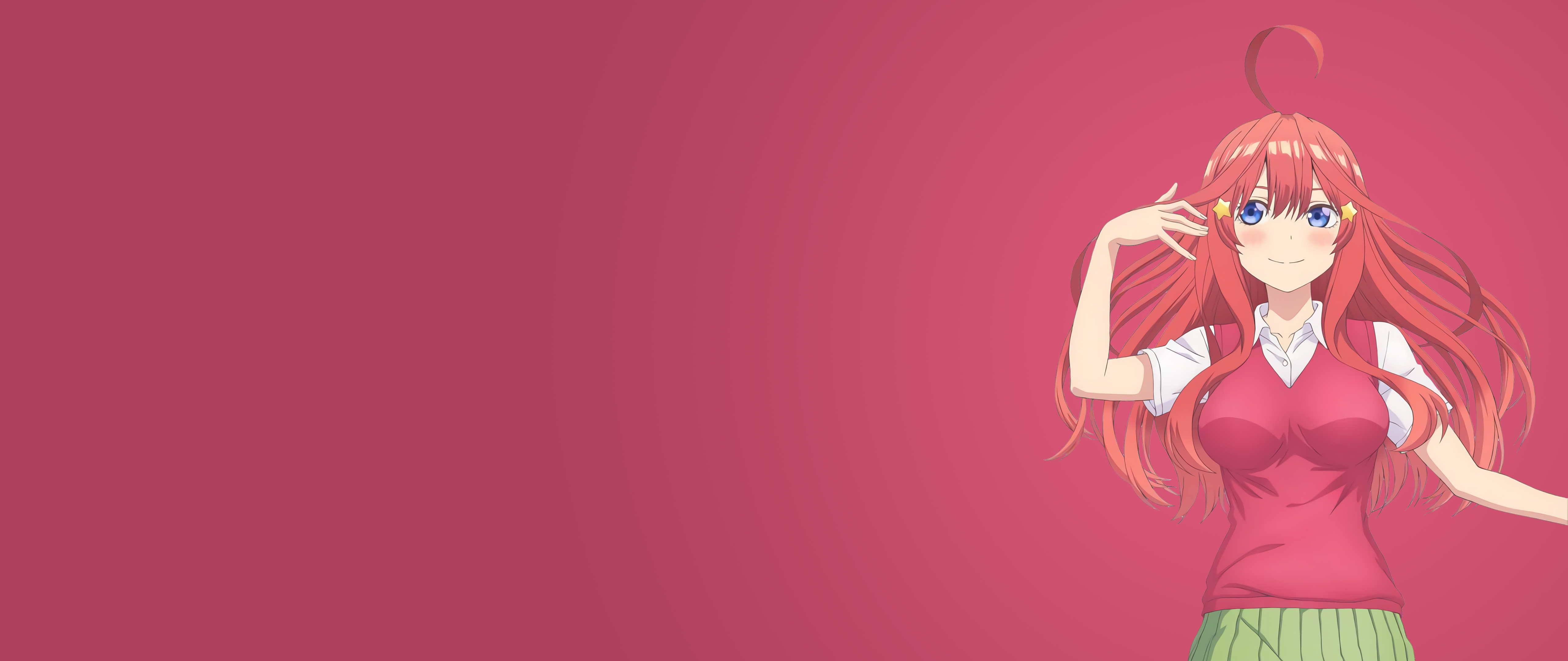 Itsuki Nakano from The Quintessential Quintuplets HD Wallpaper