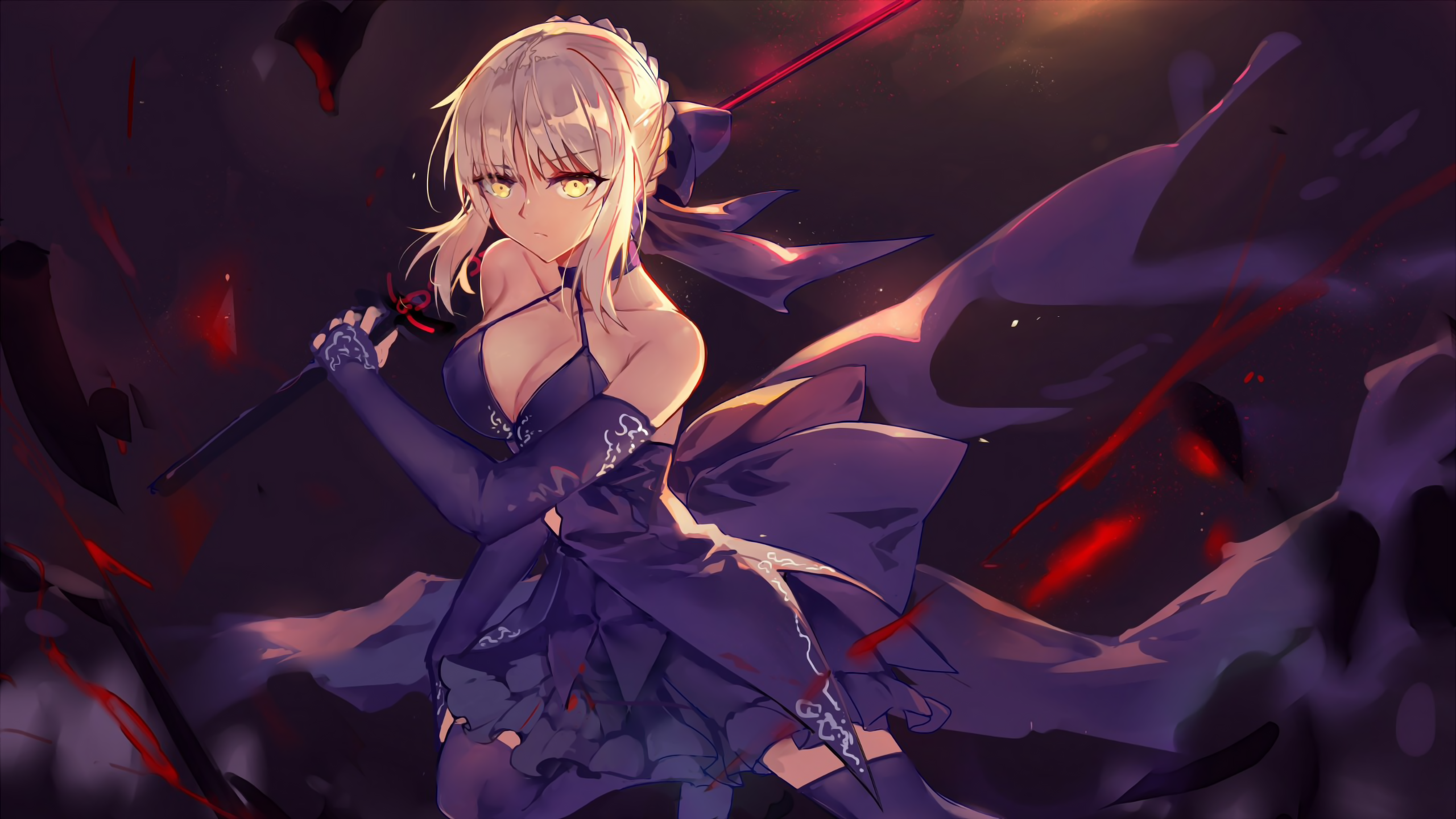 Saber Alter from Fate/stay night HD Wallpaper