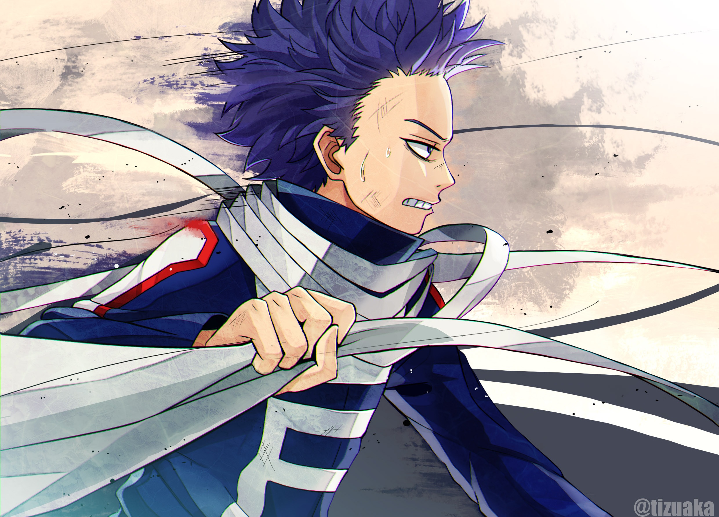 Hitoshi Shinso from My Hero Academia HD Wallpaper